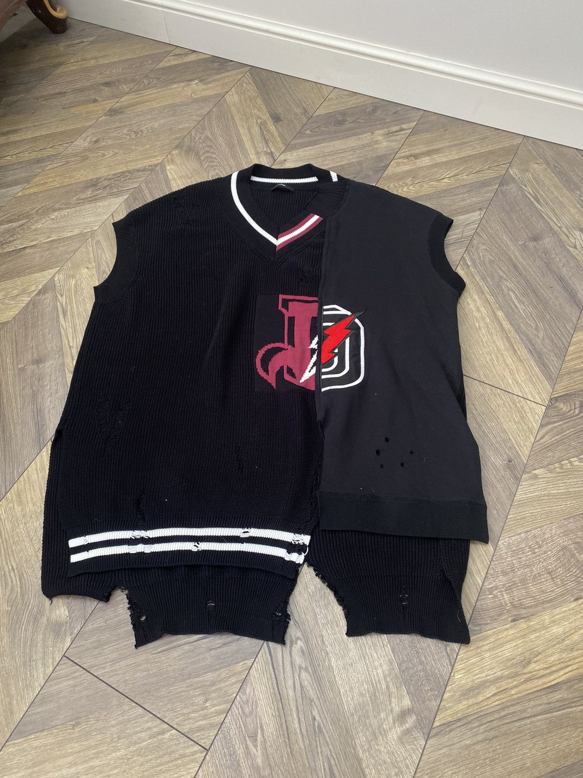 Diesel × Vintage Vintage Diesel Knit Vest Overknit Archival style Size S / US 4 / IT 40 - 5 Thumbnail