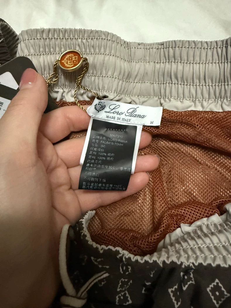 Loro Piana LORO PIANA sizeM Men's M size loose swim trunks. Beach pant Size US 36 / EU 52 - 3 Thumbnail