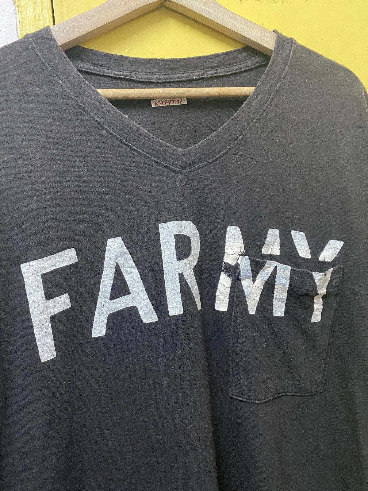 Kapital Kapital Farmy Tshirt V neck Size US M / EU 48-50 / 2 - 3 Thumbnail