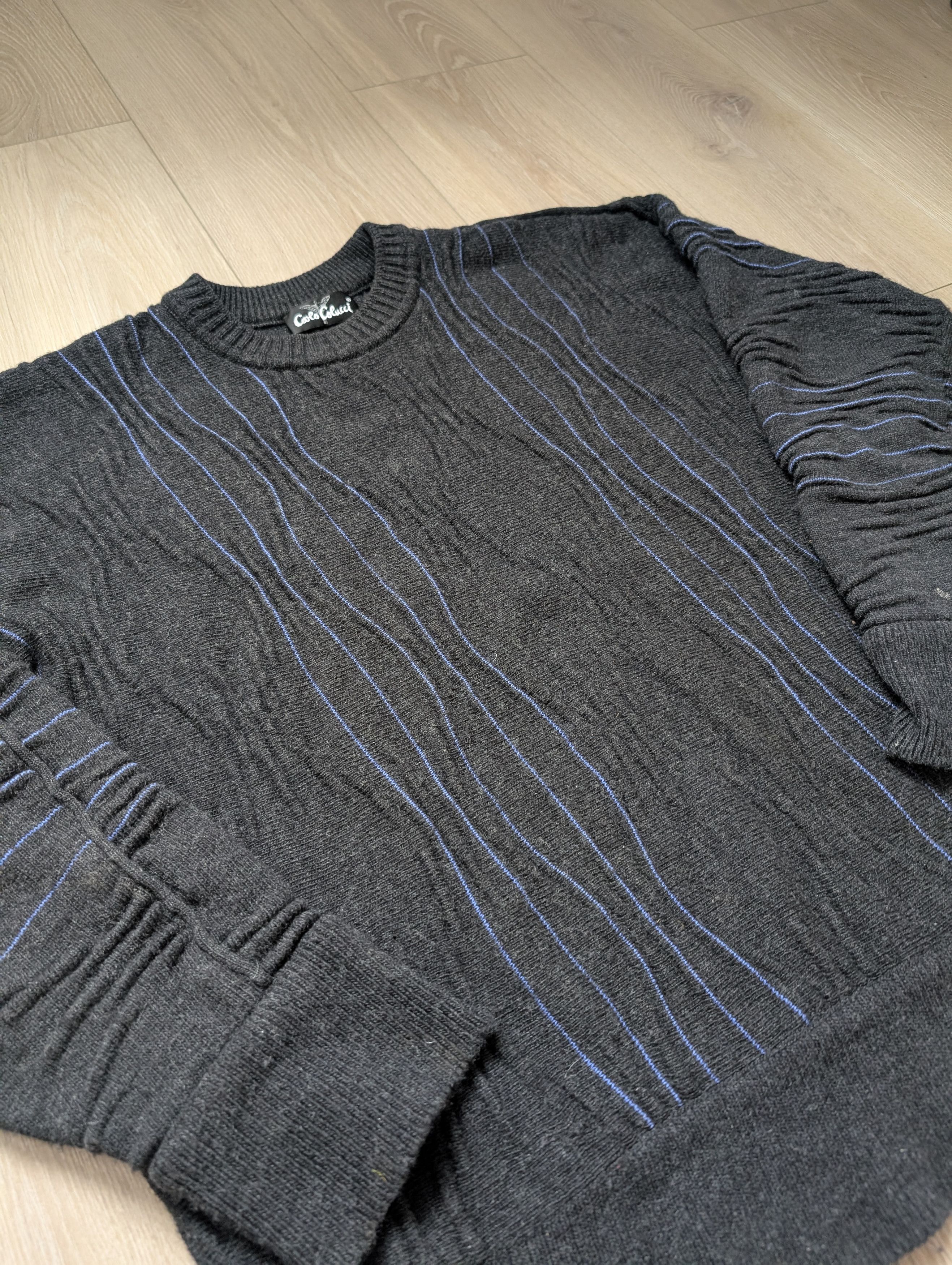 Carlo Colucci Carlo Colucci wool sweater Size US XL / EU 56 / 4 - 2 Thumbnail