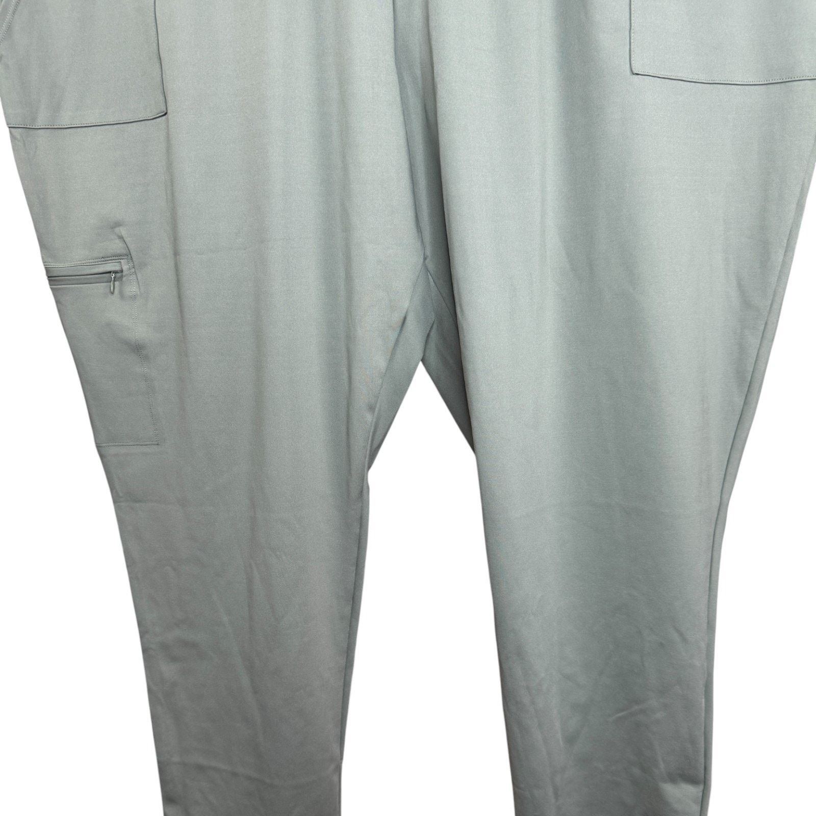 Other zuda Z-Move Tapered Pant Zipper Pocket Olive Green 4X Size 38" / US 16 / IT 52 - 5 Thumbnail