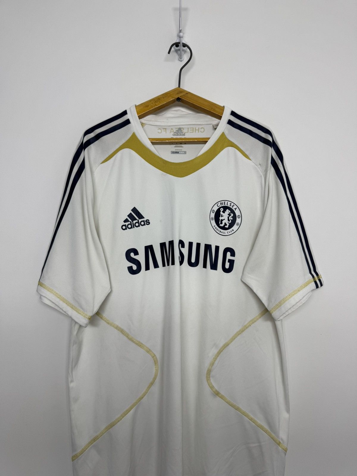 Adidas Adidas Chelsea 2010/2011 Training Soccer Jersey Formation Size US L / EU 52-54 / 3 - 5 Thumbnail
