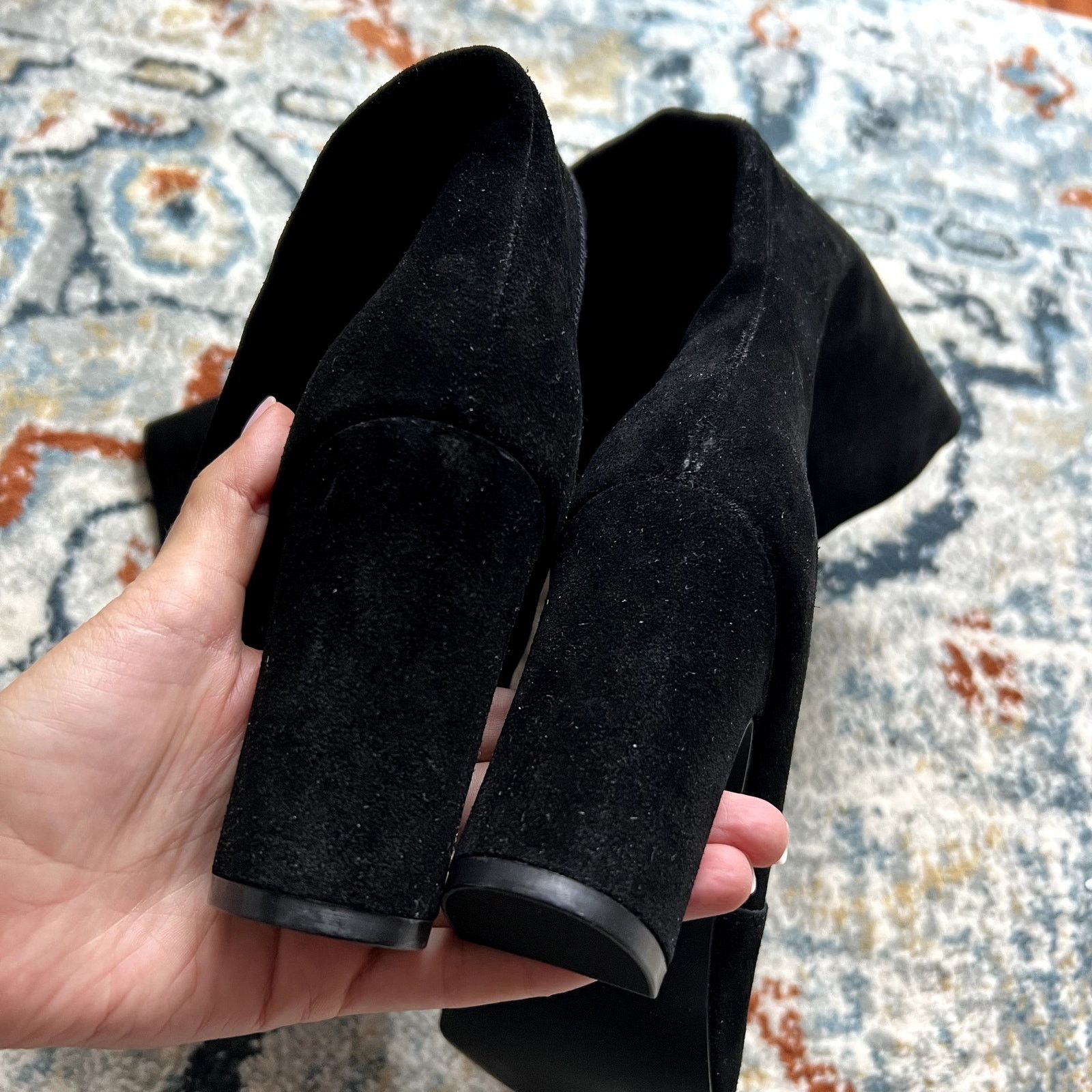Steve Madden Steve Madden Evey Wide Calf Boots Size 6.5 suede black Size US 6.5 / IT 36.5 - 4 Thumbnail