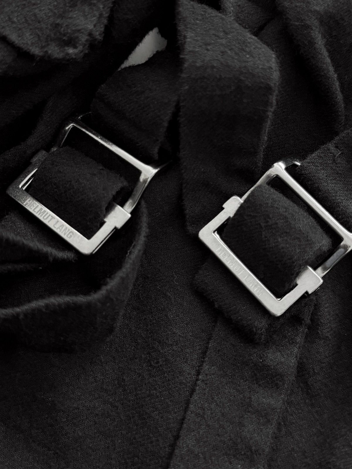 Helmut Lang Sz50 Bondage 2004 Strap Cargo Felted Cotton Trouser Size US 34 / EU 50 - 6 Thumbnail