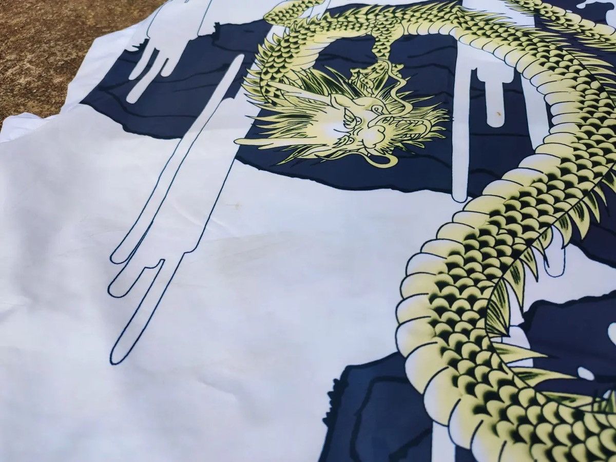 Japanese Brand Anhelon Dragon Kimono Jacket – Wave & Mountain Print Size US L / EU 52-54 / 3 - 4 Thumbnail