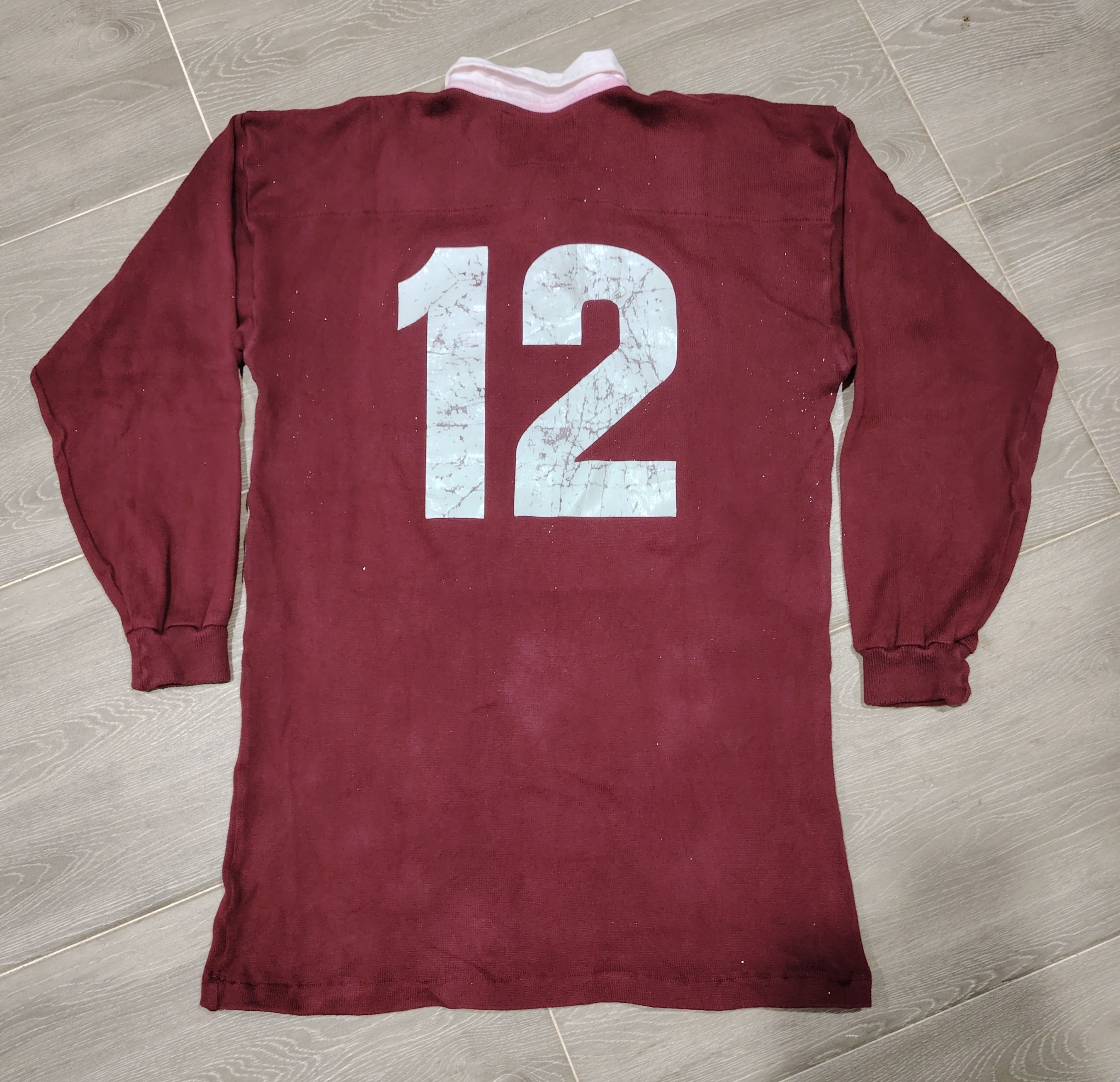 Other Vintage Sceptre Rugby Foot Ball Red Long Sleeve T-shirt #12 Size US L / EU 52-54 / 3 - 2 Thumbnail