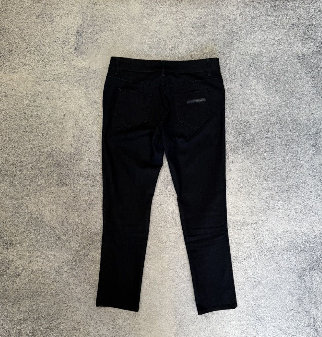 Prada Women Jeans Straight Dark Indigo Denim Italy Size 29