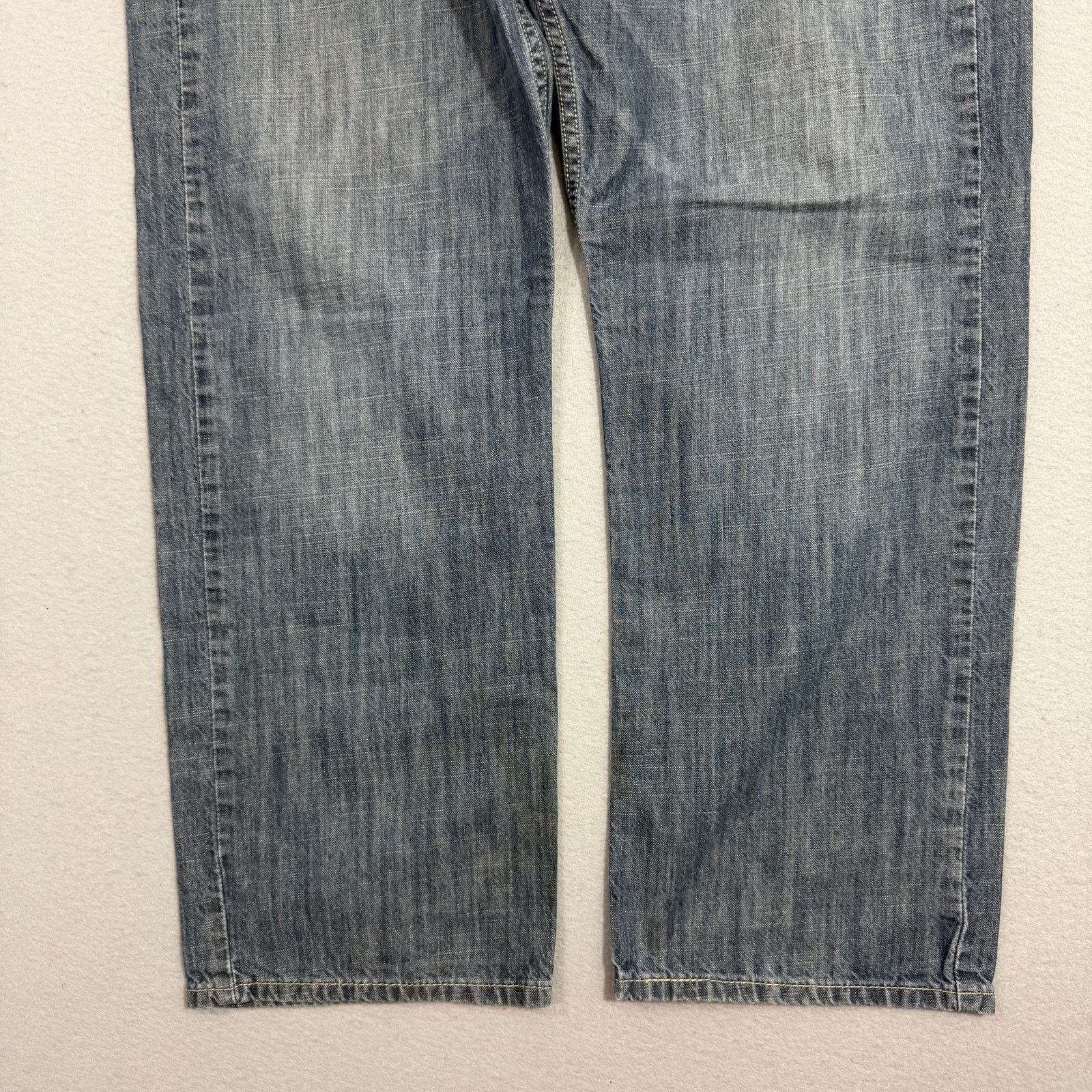 Levi's Vintage Levis 569 Loose Fit Jeans Men's 38x30 Blue y2k Baggy Size US 38 / EU 54 - 3 Thumbnail
