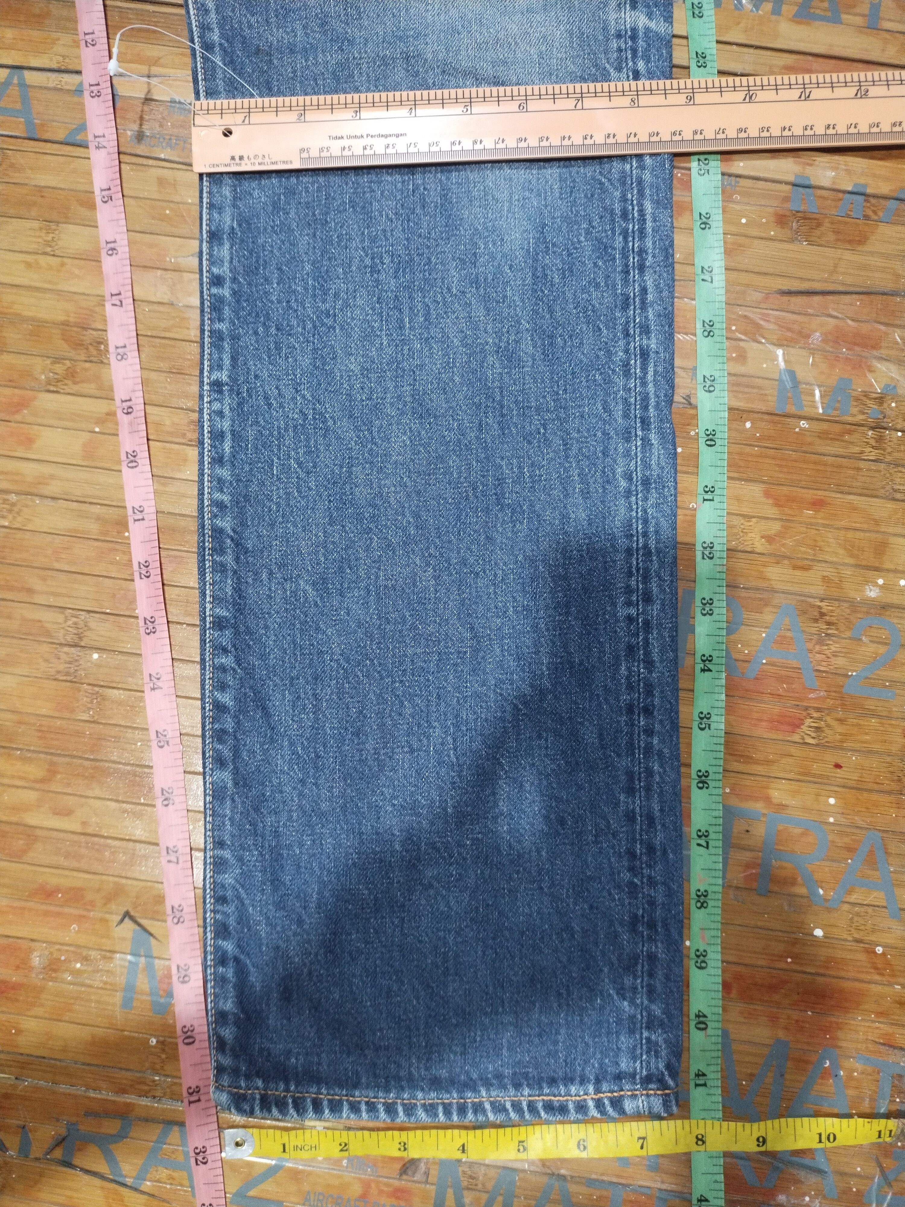Japanese Brand × Vintage Evisu Yamane Size US 33 - 4 Thumbnail