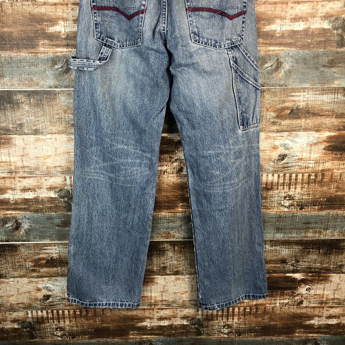Japanese Brand Amero japan vintage workwear Pero Blue Denim Pants #A1418 Size US 31 - 15 Thumbnail