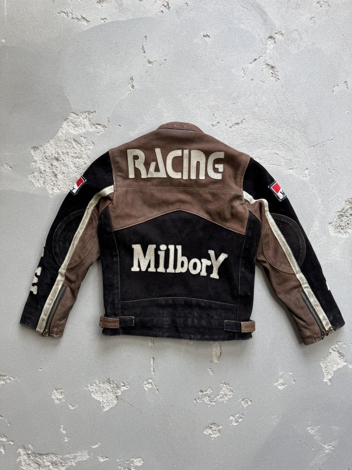 Genuine Leather Vintage Marlboro Brown suede leather jacket Size XXS / US 00 / IT 34 - 2 Thumbnail