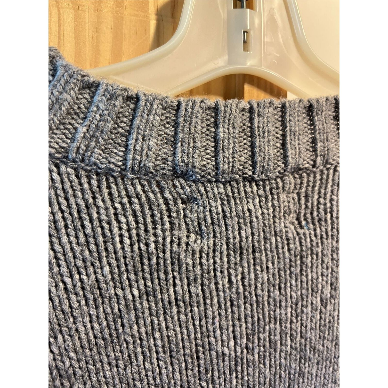 Other VTG Westbound Womens S Wool Blend Sweater Cable Knit Gray Size S / US 4 / IT 40 - 10 Thumbnail