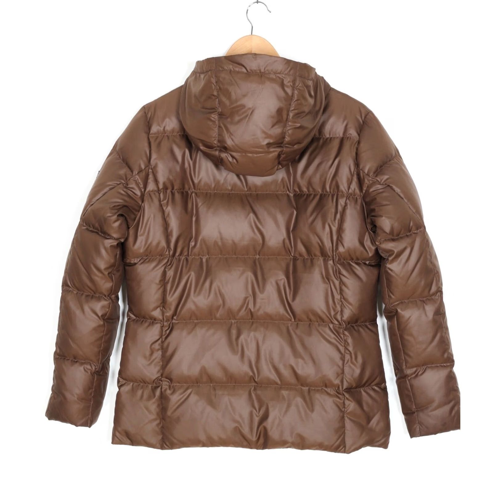 Peak Performance PEAK PERFORMANCE TERRI Hooded Down Puffer Jacket Women Size XL Brown Size XL / US 12-14 / IT 48-50 - 3 Thumbnail
