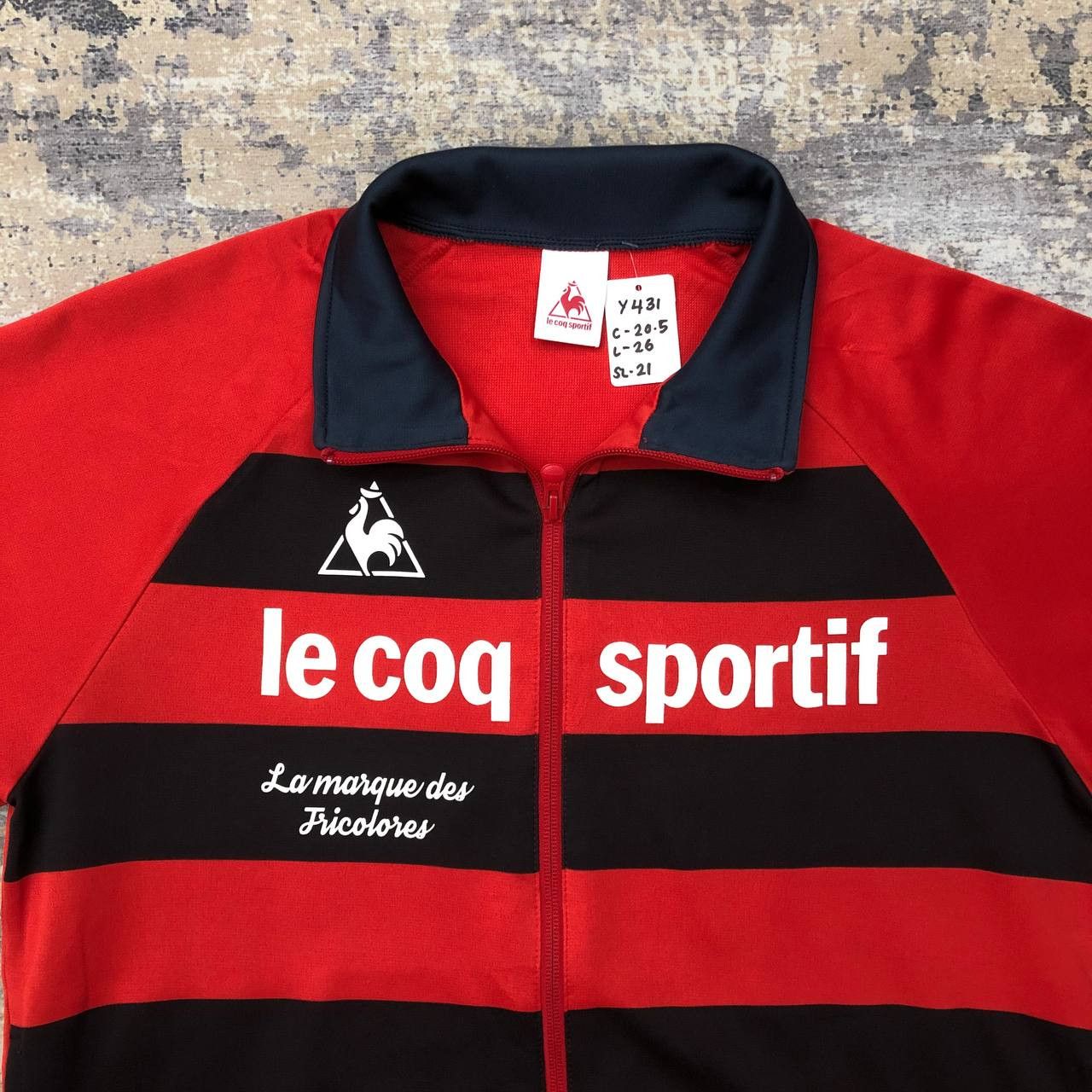 Le Coq Sportif Y431 LA MARQUE DES TRICOLORS x LE COQ SPORTIF JACKET Size US M / EU 48-50 / 2 - 5 Thumbnail