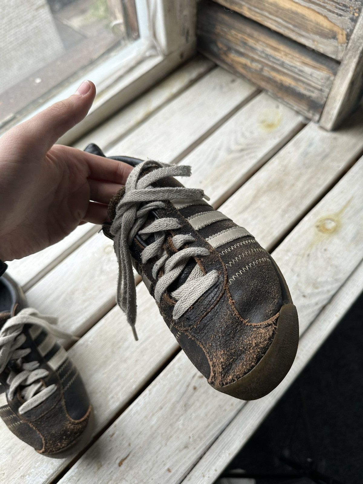 Adidas × Vintage 🚨Vintage Rare Sneakers Adidas Chile 62 ARHIVE GERMANY SHOES Size US 5 / IT 35 - 12 Thumbnail