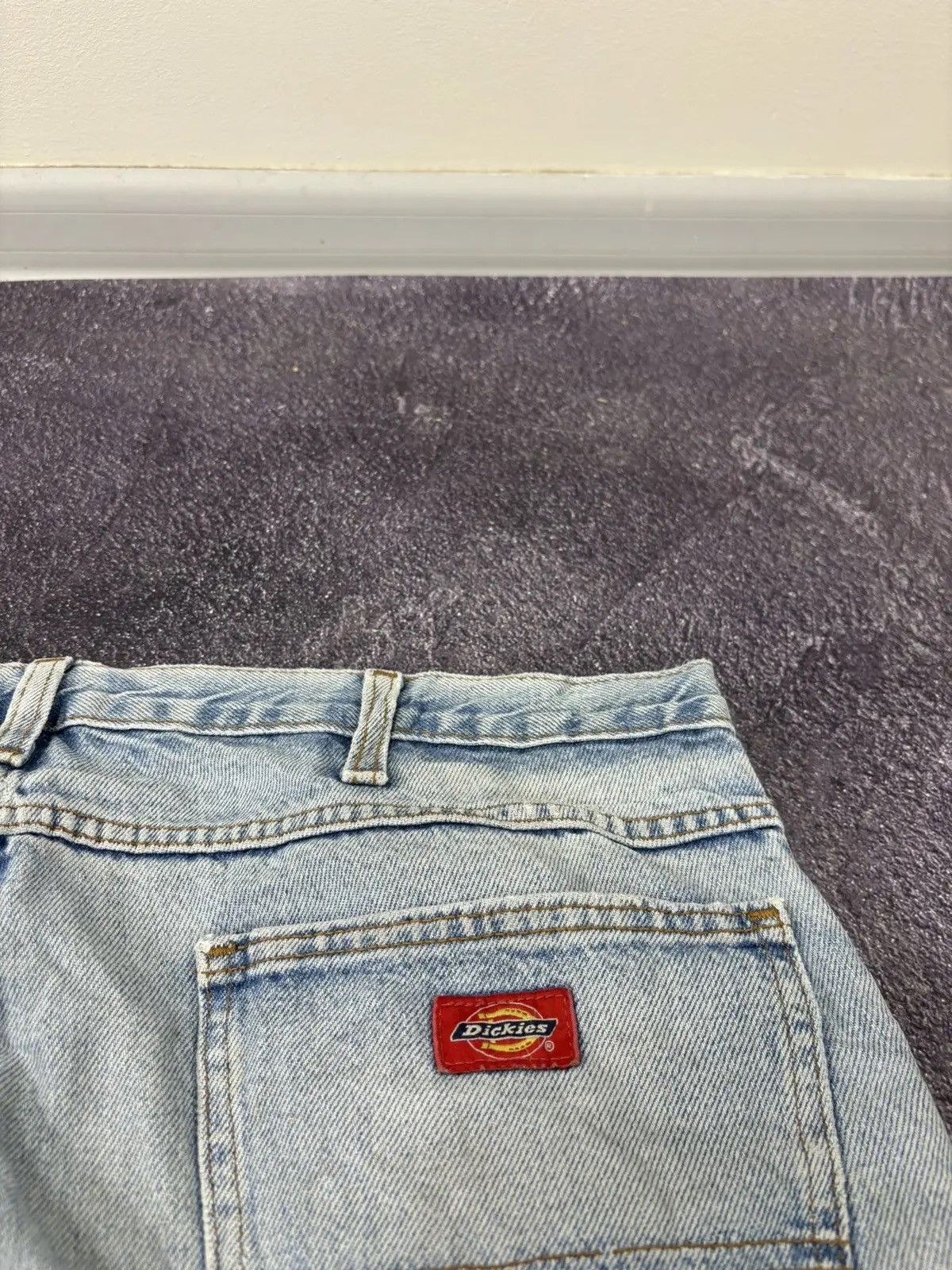 Dickies × Vintage Vintage Dickies Faded Washed Blue American Hype Baggy Jeans Size US 38 / EU 54 - 7 Thumbnail
