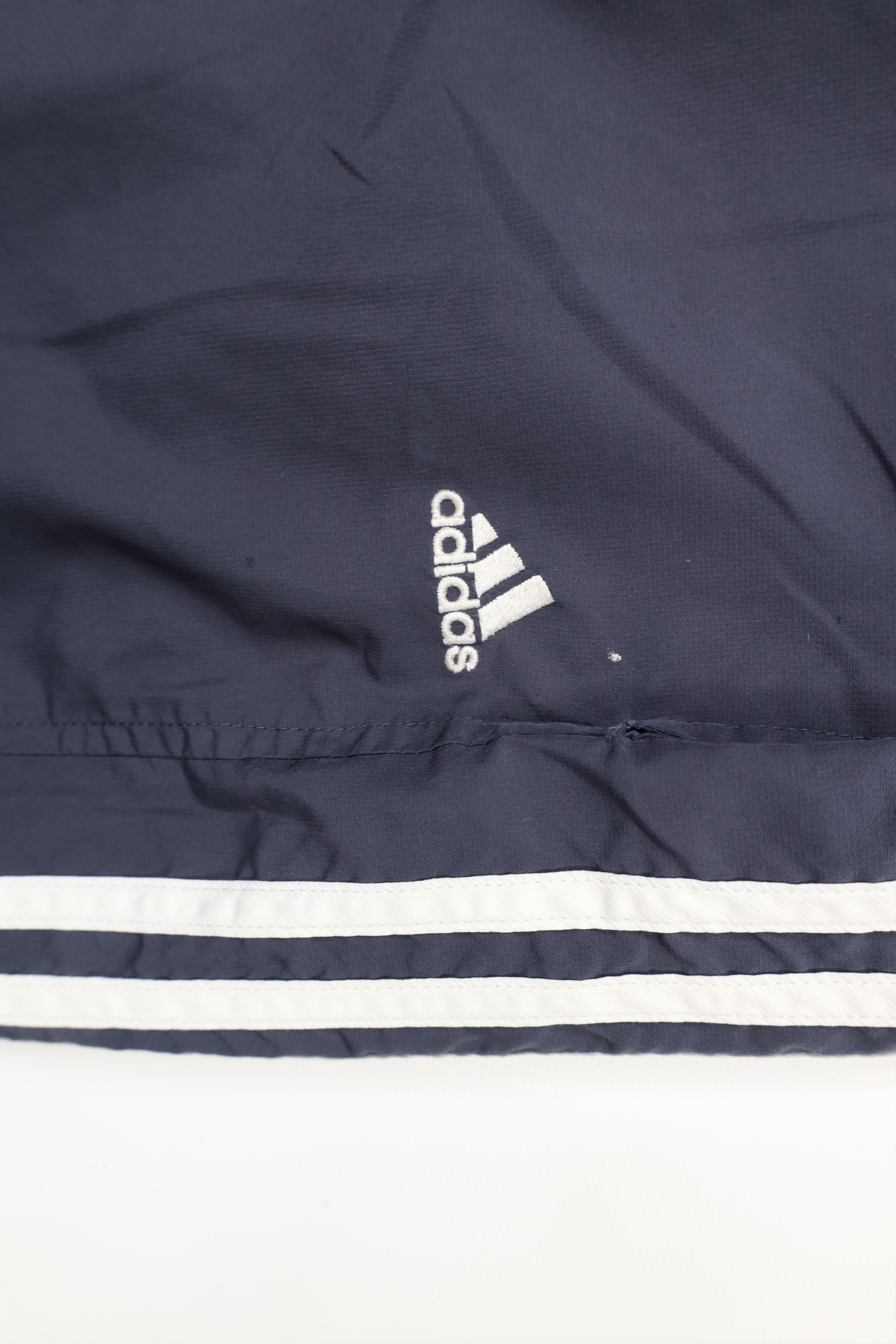 Adidas × Vintage Vintage Y2K 2004 Adidas Out Striped Wide Leg Pants Blue Size US 34 / EU 50 - 7 Thumbnail