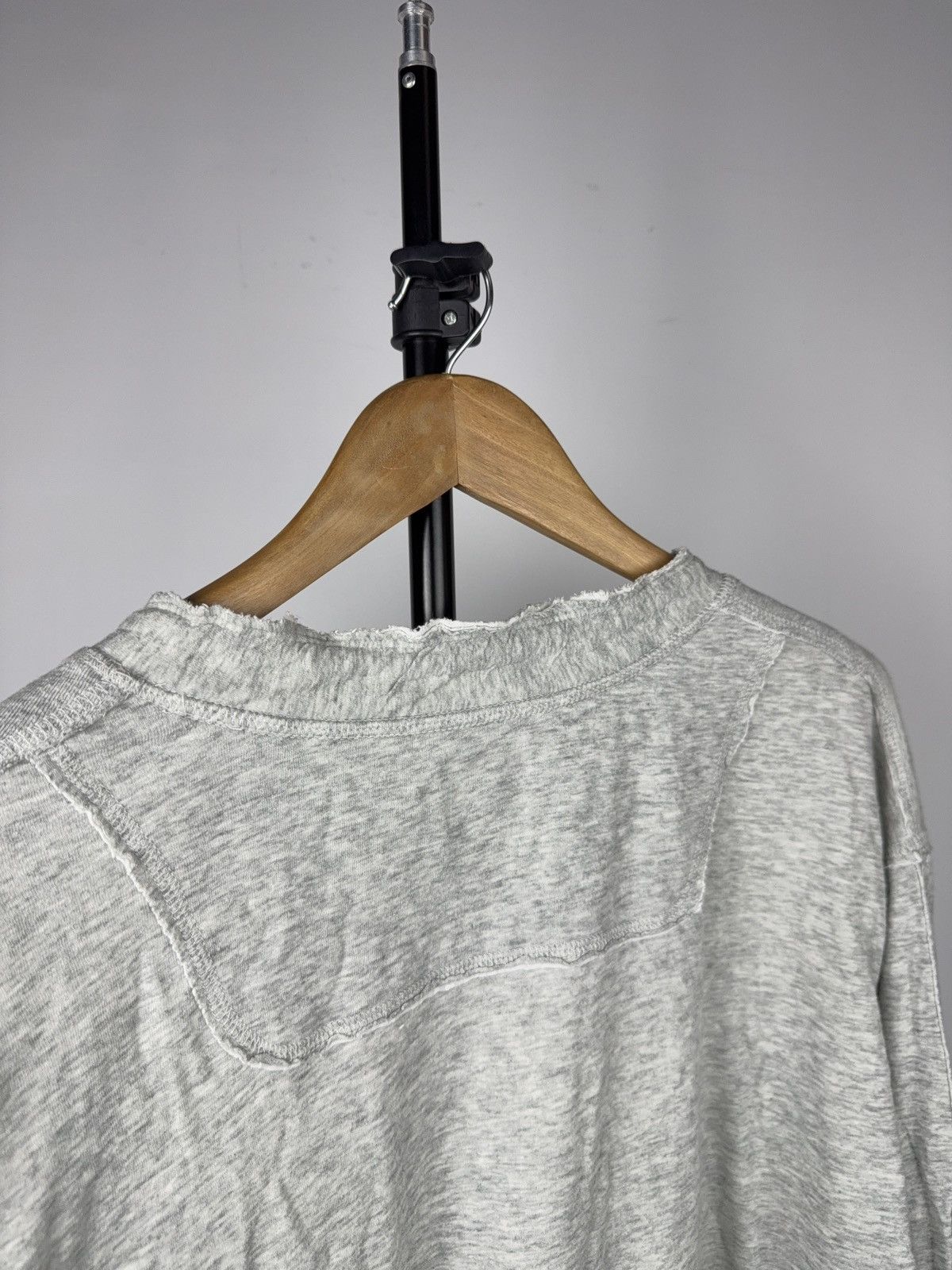 Diesel Luxury Vintage Diesel Industry Raw Neck Long Sleeve Shirt Size US XXL / EU 58 / 5 - 14 Thumbnail