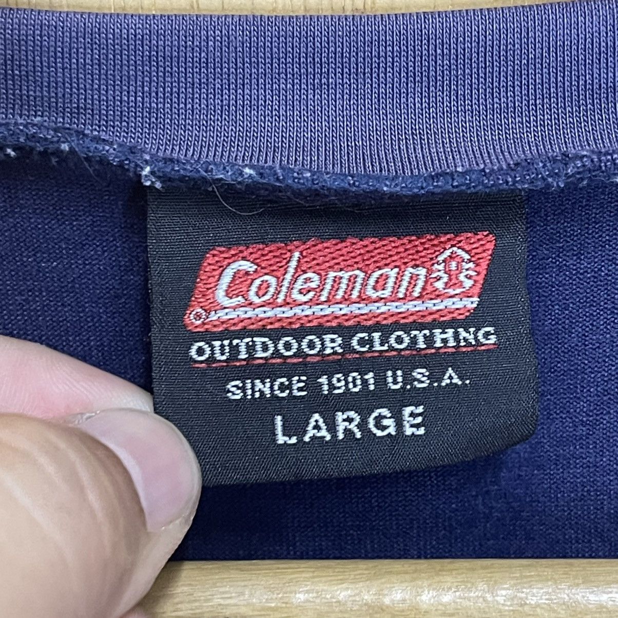 Coleman Vintage Coleman Big Logo Shortsleeve Tee Size L Size US L / EU 52-54 / 3 - 10 Thumbnail