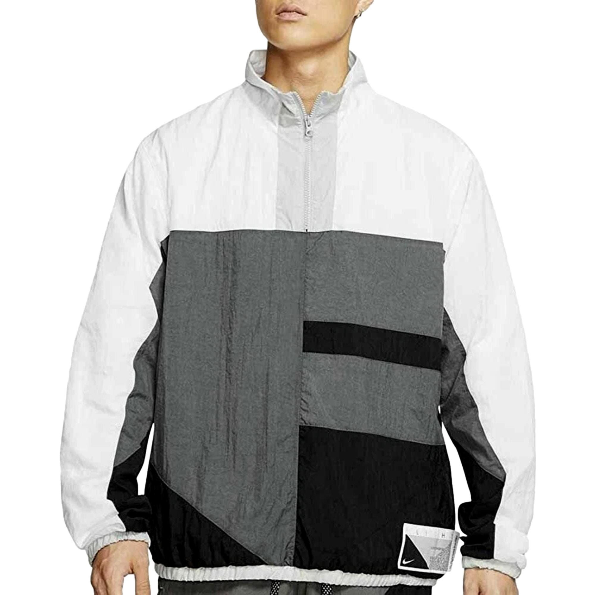 Nike Flight Basketball Jacket Grey / Black / White CN8508-068 Size US M / EU 48-50 / 2 - 1 Thumbnail