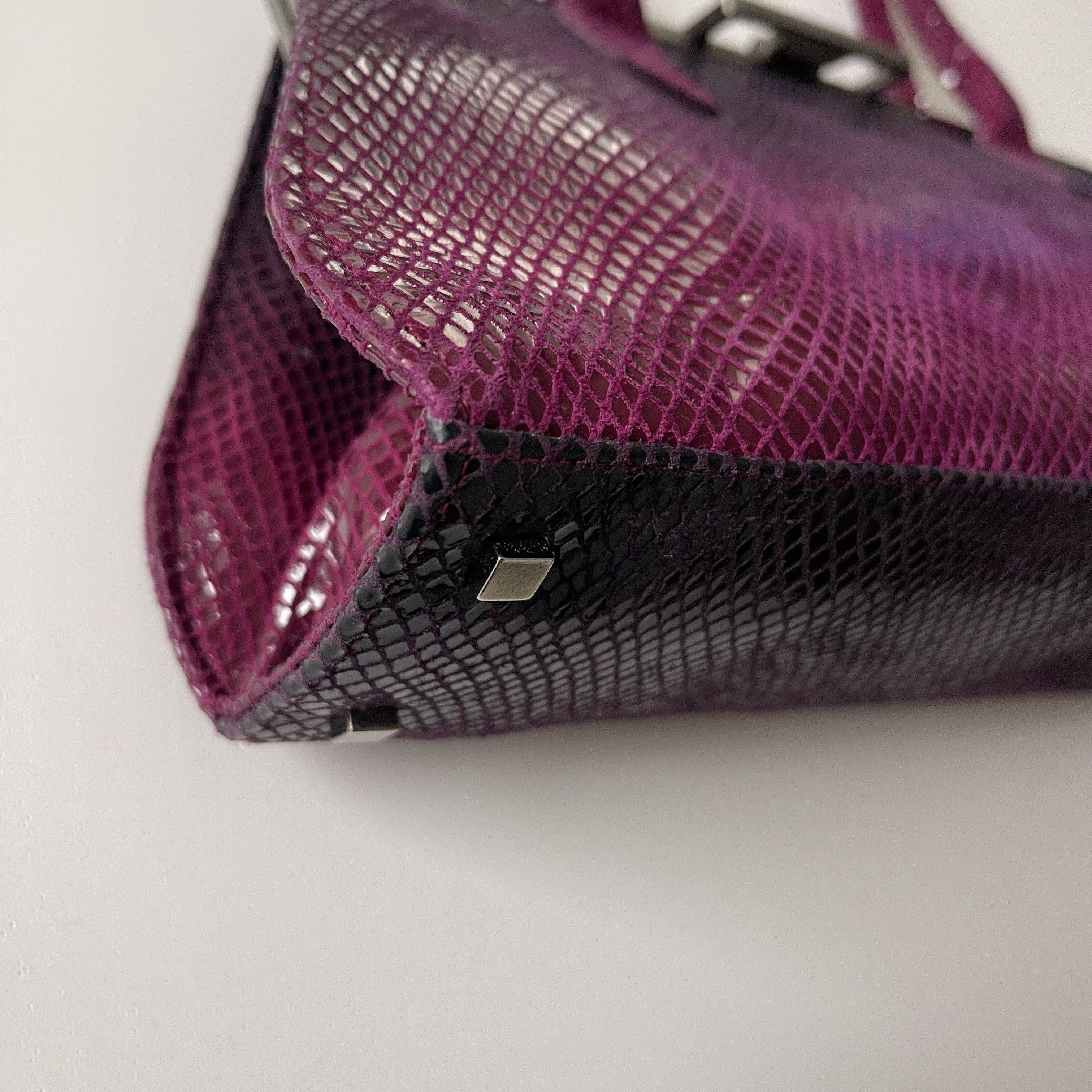 Stuart Weitzman STUART WEITZMAN Python Leather Bag Y2K style Size ONE SIZE - 5 Thumbnail