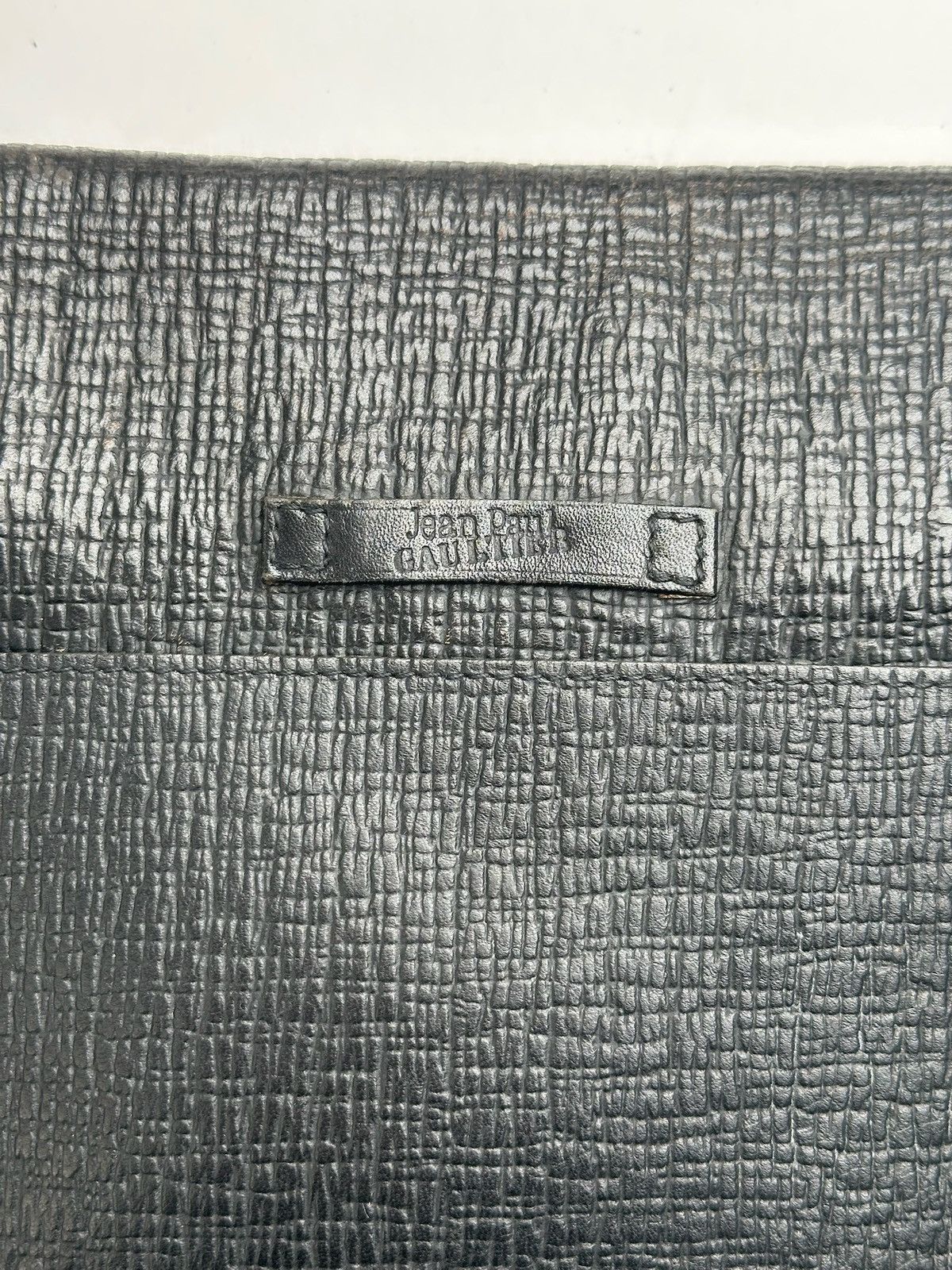 Jean Paul Gaultier Vintage Jean Paul Gaultier Leather Shoulder Bag Black Size ONE SIZE - 11 Thumbnail