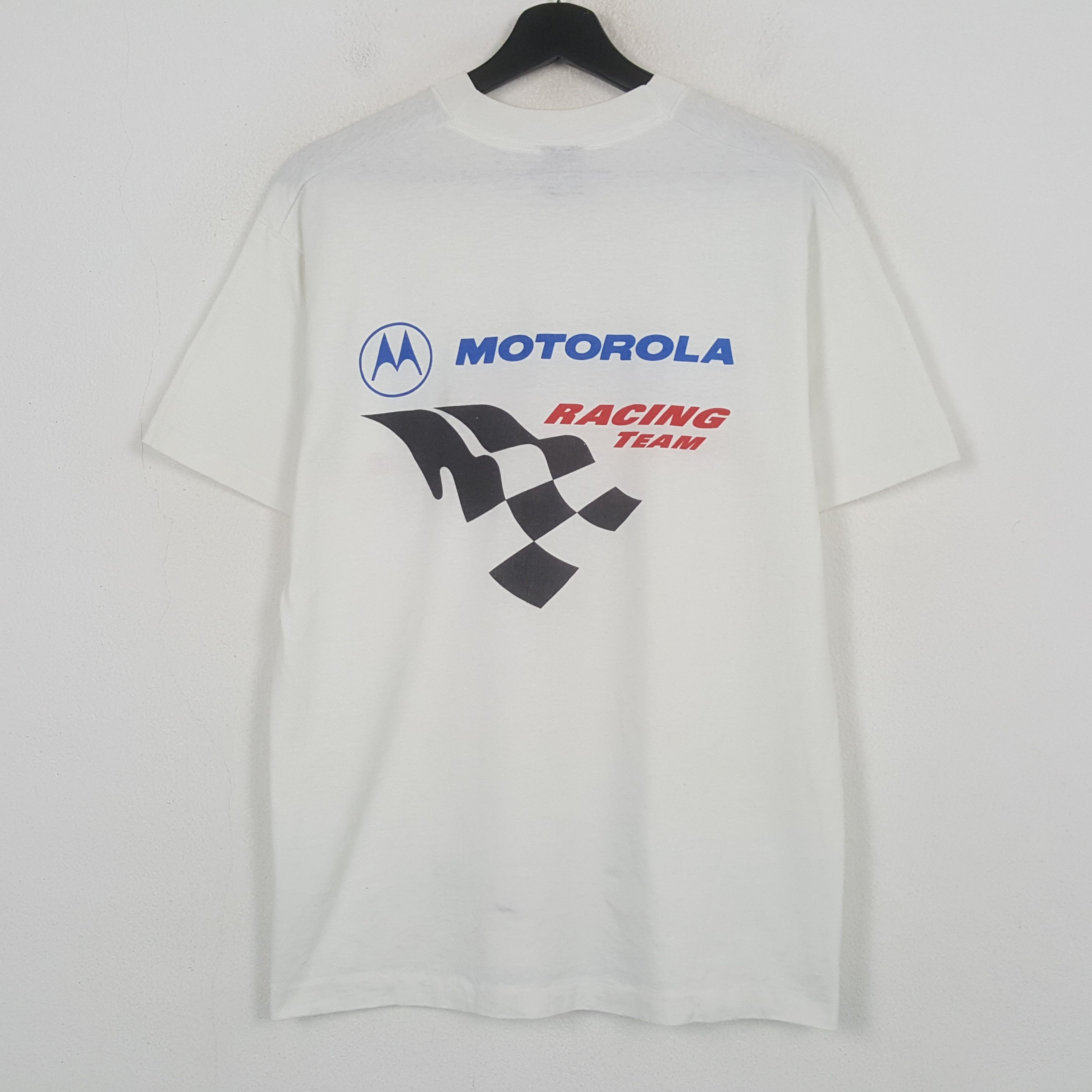 Motorola Honda Motorola Formula One Racing Team Vintage Tshirt C299N4 Size US L / EU 52-54 / 3 - 1 Thumbnail