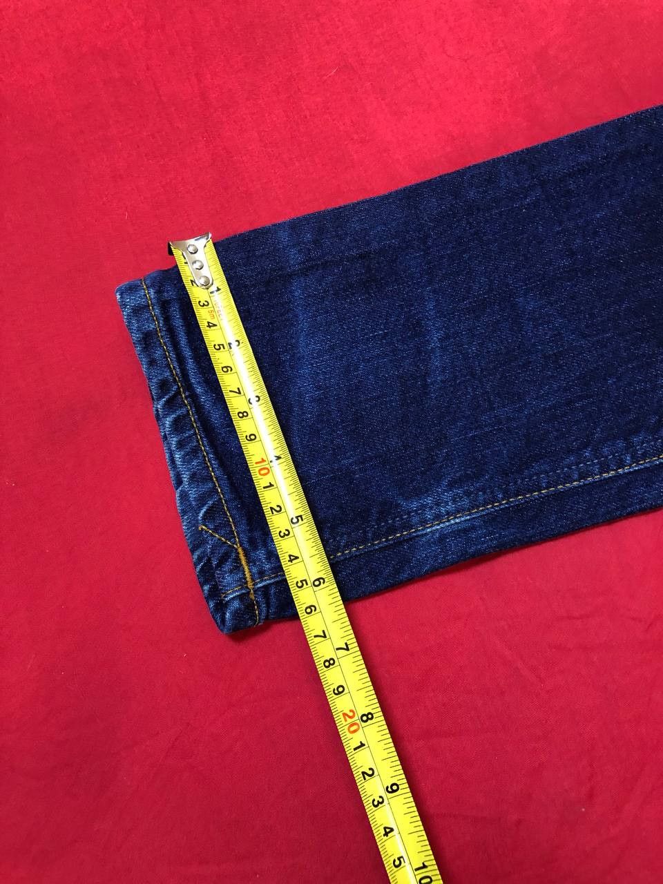 Nudie Jeans Nudie Jeans Steady Eddie Mens Blue Denim Jeans Size US 32 / EU 48 - 14 Thumbnail