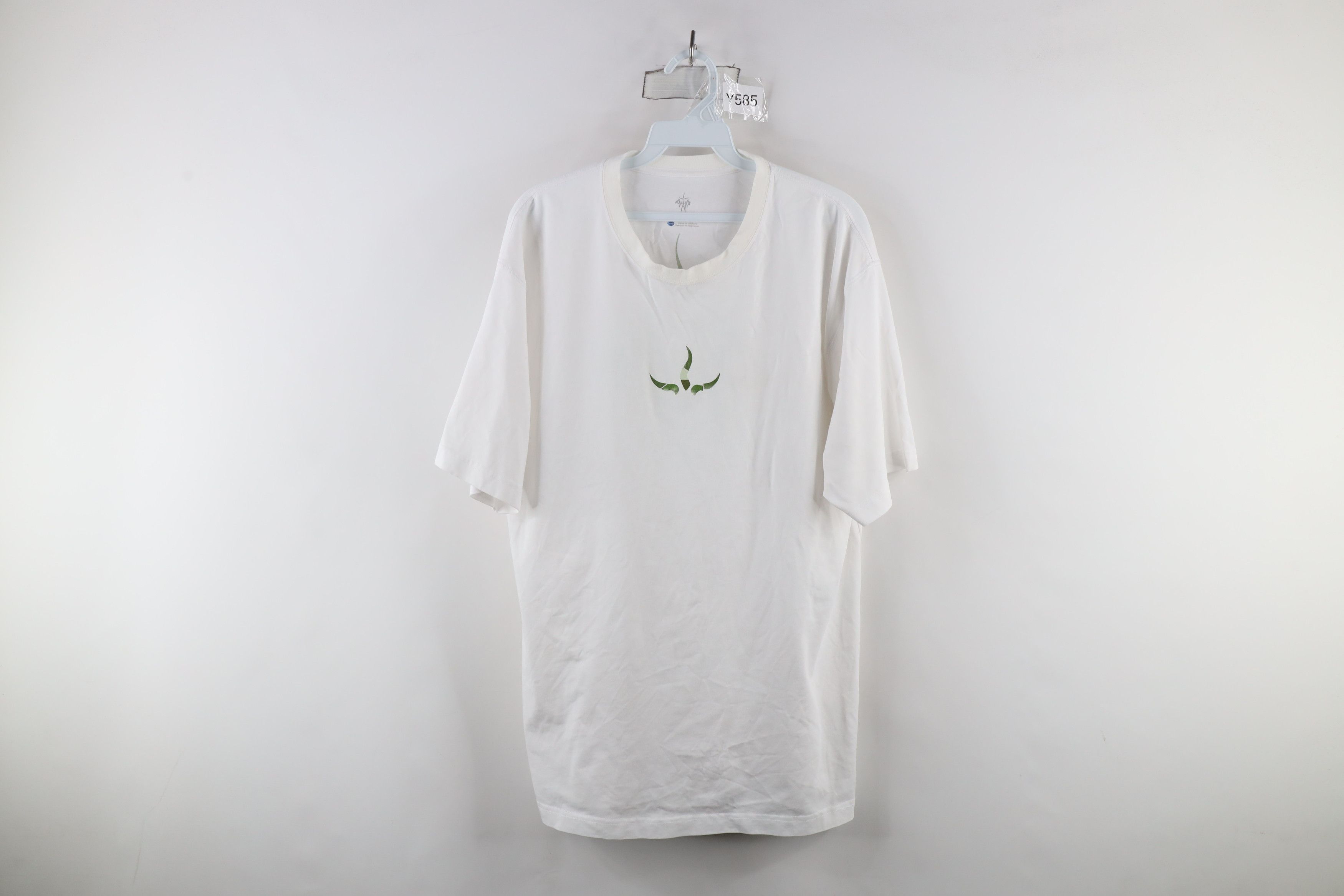 Prana × Vintage Vintage prAna Breathe Big Logo Short Sleeve T-Shirt White Size US XL / EU 56 / 4 - 1 Thumbnail