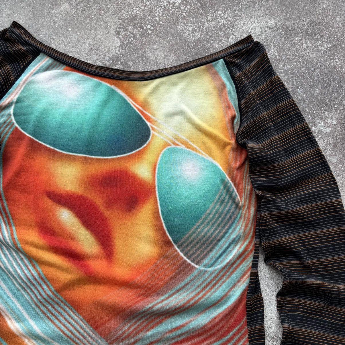 Custo Barcelona × Vintage Custo Barcelona Vintage Long Sleeve Top Size M / US 6-8 / IT 42-44 - 4 Thumbnail