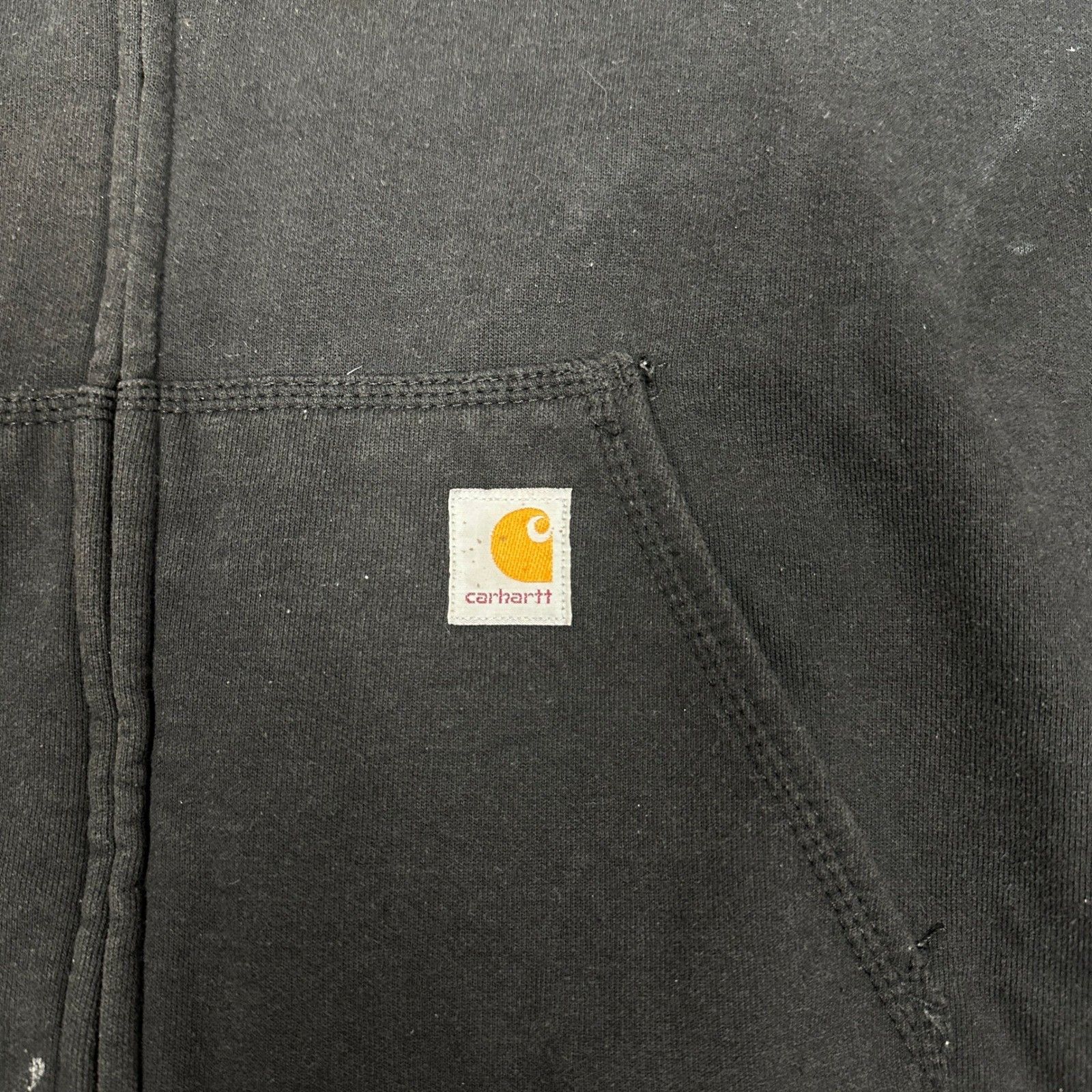 Carhartt Carhartt Hoodie Men's Large Black Full Zip Workwear Size US L / EU 52-54 / 3 - 4 Thumbnail
