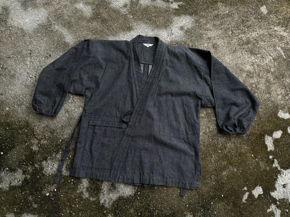 Blue Blue Japan × Japanese Brand Kimono Cardigan Jacket inspired Kapital and Visvim Size US L / EU 52-54 / 3 - 2 Thumbnail