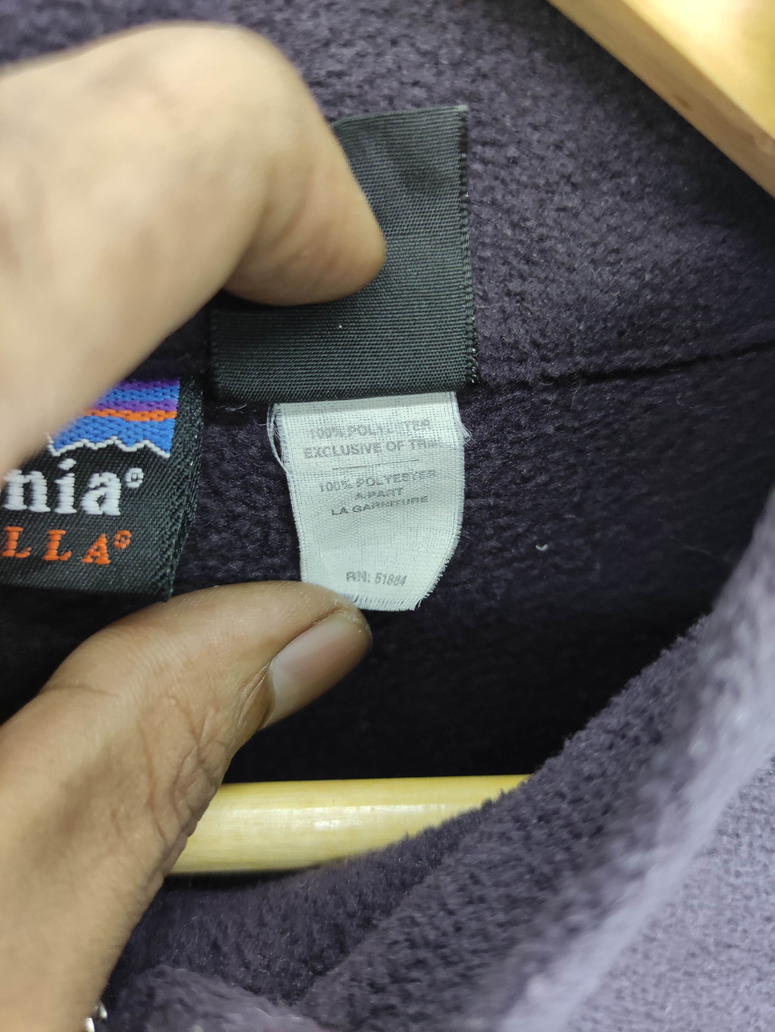 Patagonia Vintage 90s Patagonia Synchilla Fleece Sweater Half Zip Size M / US 6-8 / IT 42-44 - 4 Thumbnail