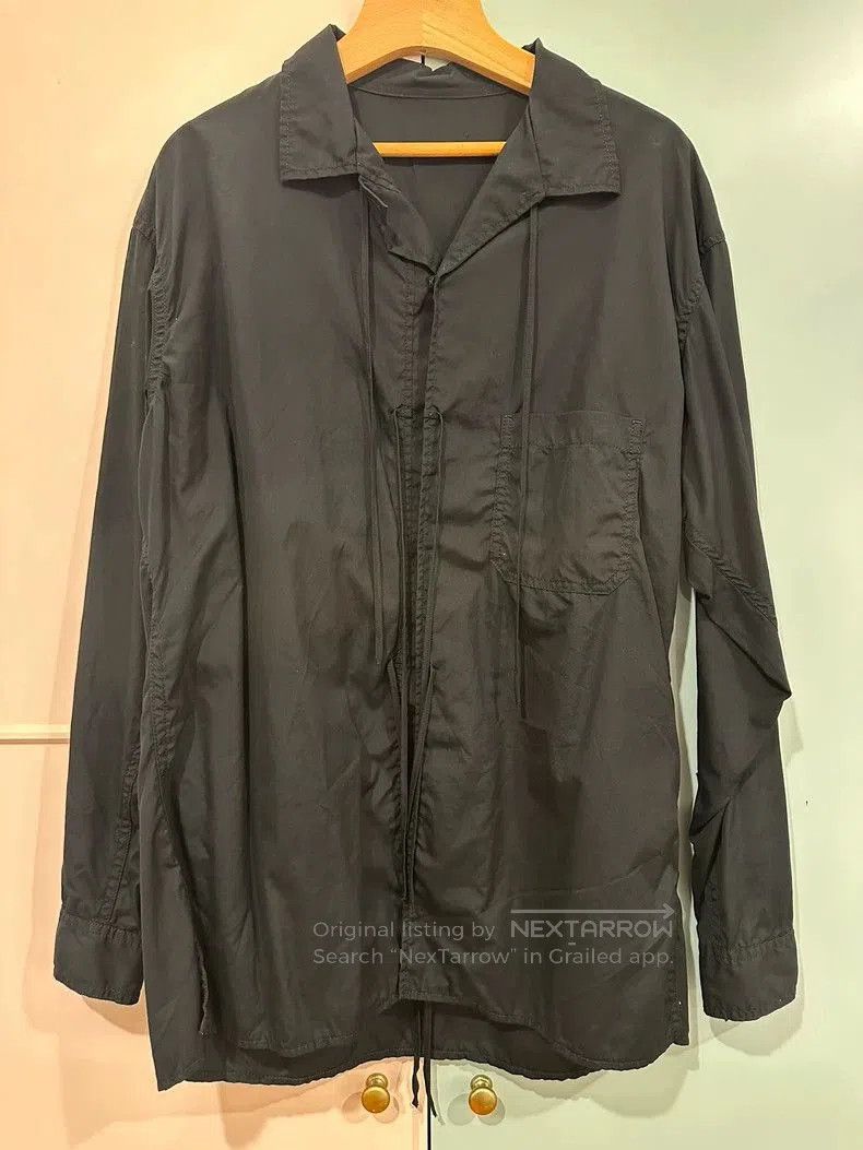Yohji Yamamoto YOHJI YAMAMOTO Fringed Long Sleeve Shirt Size US S / EU 44-46 / 1 - 1 Thumbnail