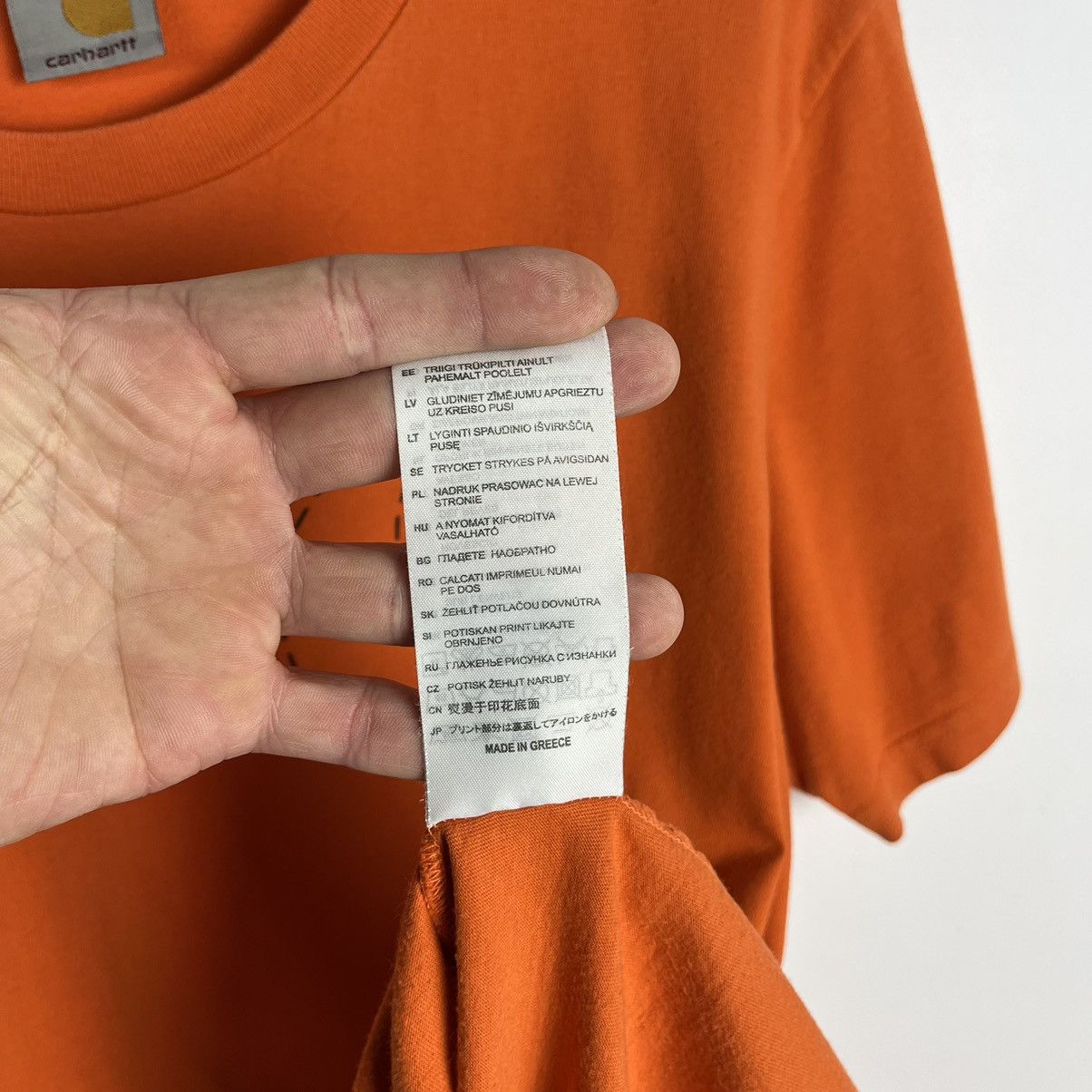 Carhartt Vintage Carhartt scissors big logo tee 90’s Size US M / EU 48-50 / 2 - 10 Thumbnail