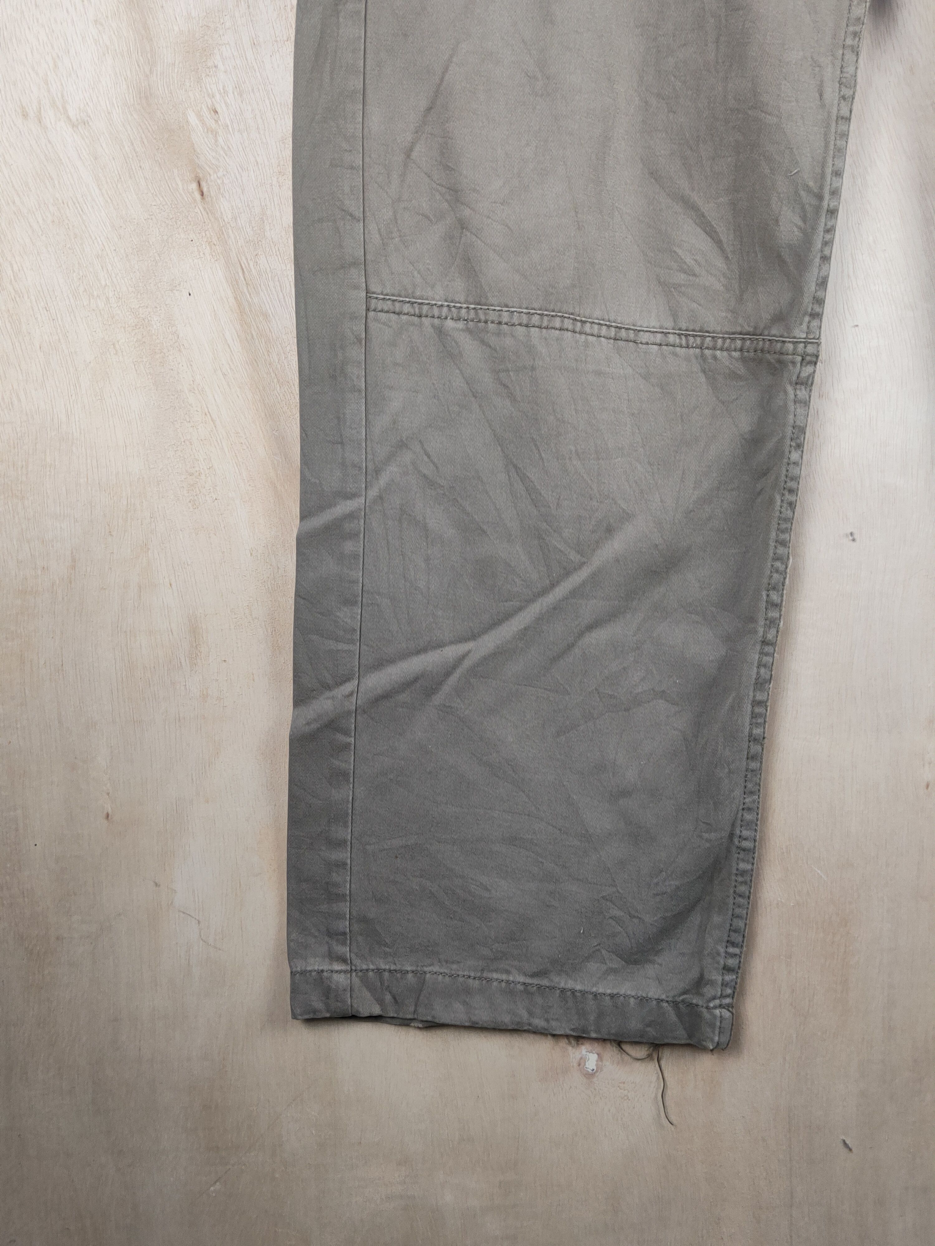 Japanese Brand Villand Olive Faded Multipocket Tactical Cargo Pants #S2404 Size US 31 - 4 Thumbnail