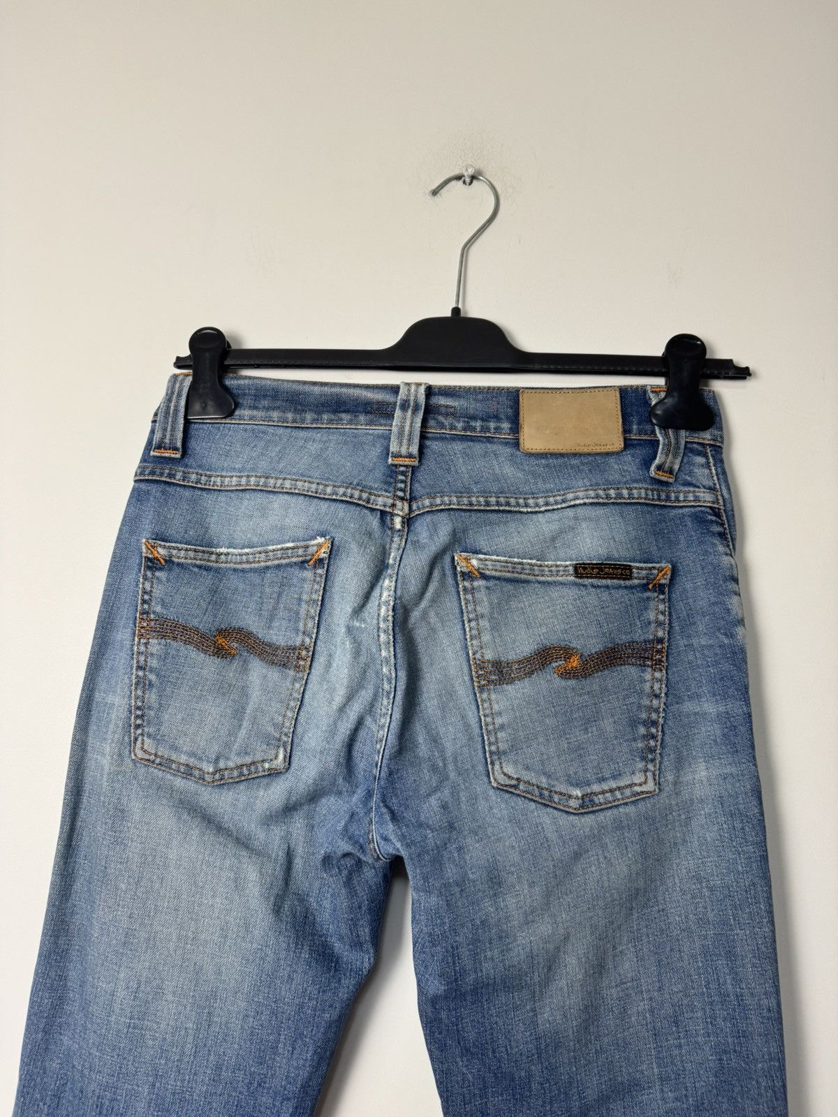 Nudie Jeans Nudie Jeans Long Inseam Slim Distressed Jeans Made in Italy Size US 30 / EU 46 - 10 Thumbnail