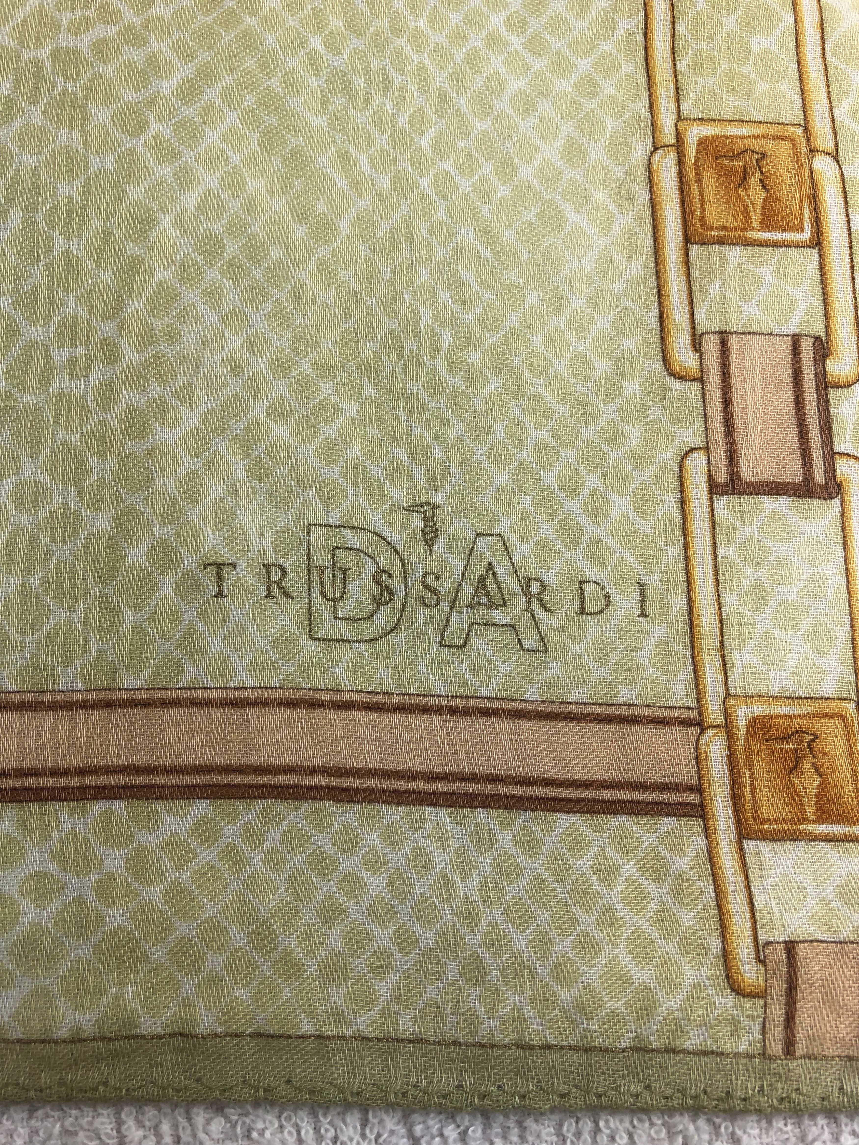 Trussardi Trussardi Handkerchief / Bandana / Neckerchief C314 Size ONE SIZE - 5 Thumbnail