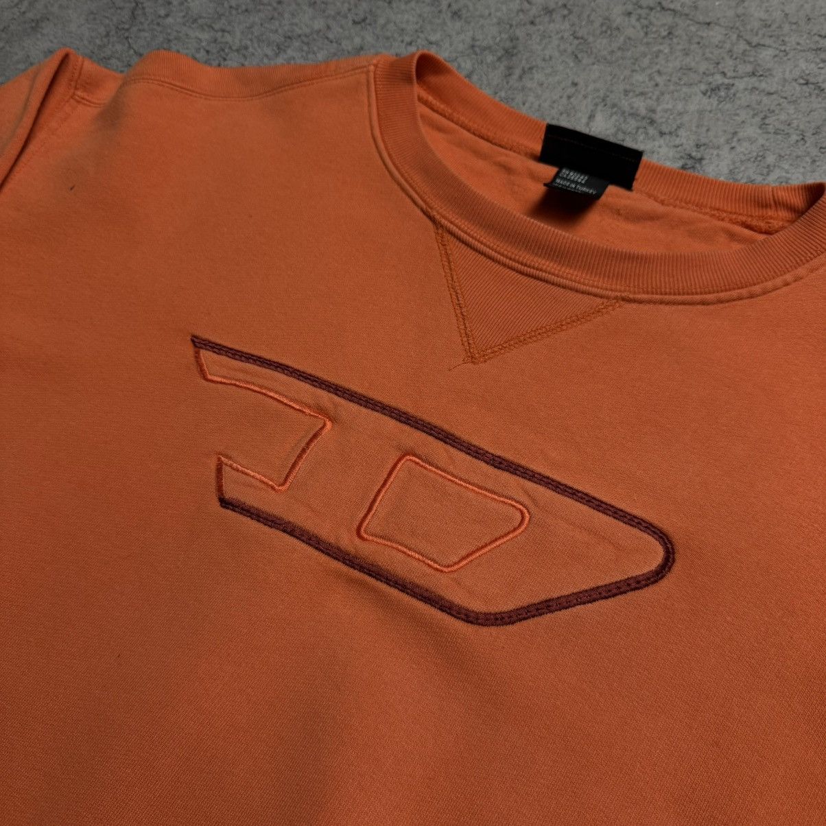 Diesel Diesel Vintage Big Logo Sweatshirt Size L / US 10 / IT 46 - 3 Thumbnail