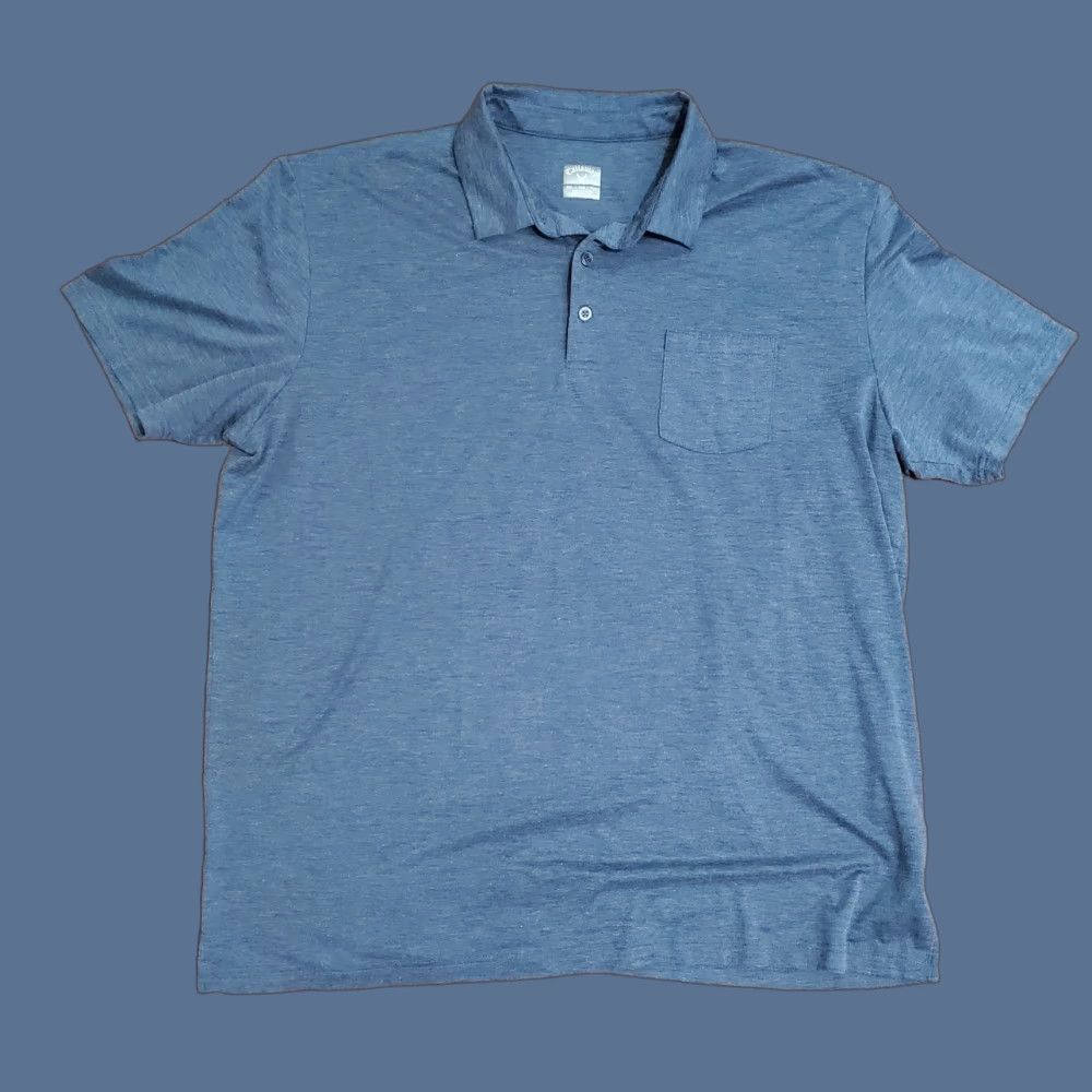 Callaway Callaway Polo Shirt Men's 2XL Gray Performance Golf Preppy Shirt Polo Casual Regular Short Sleeve Logo 2XL Mens Gray Size US XXL / EU 58 / 5 - 1 Thumbnail
