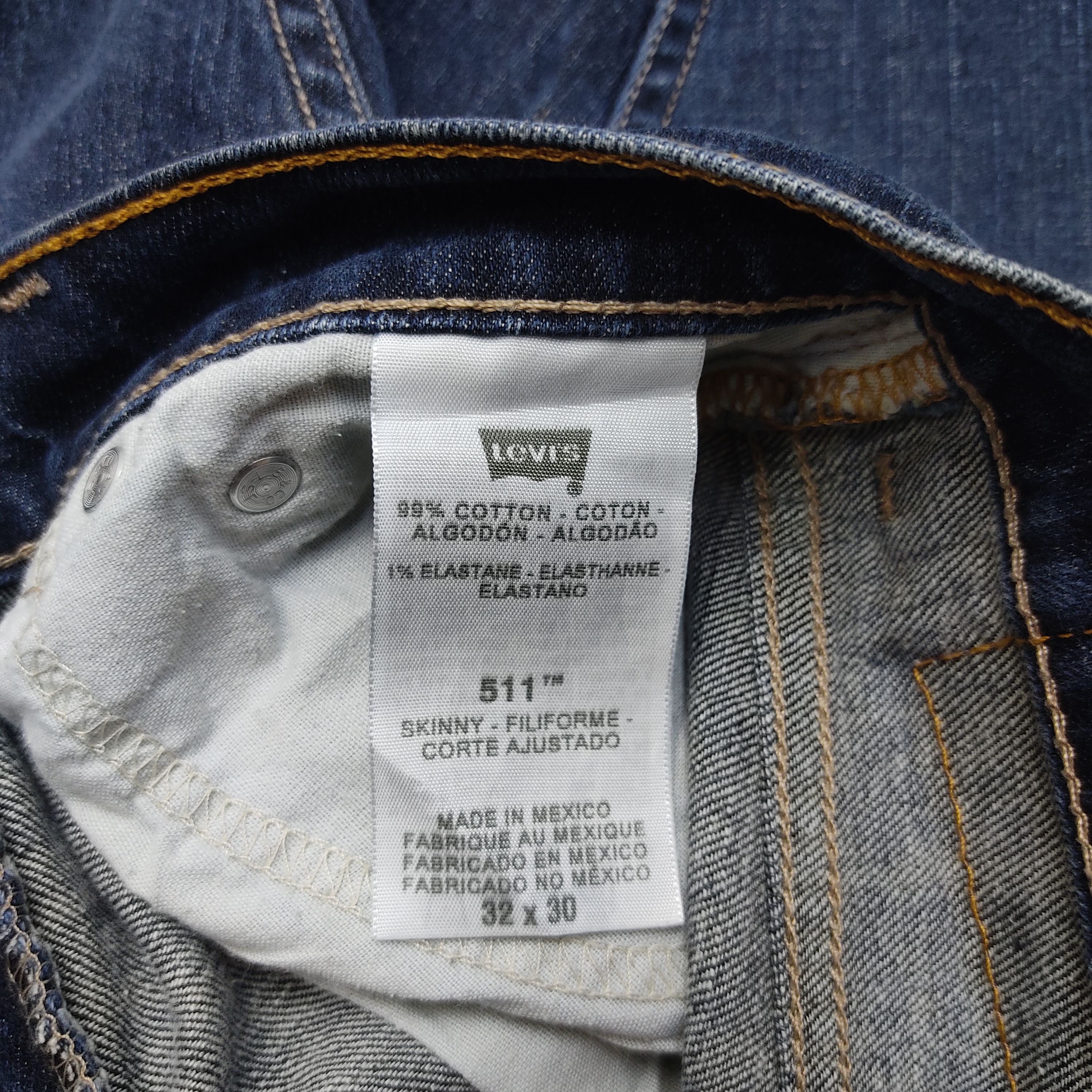 Levi's × Levi's Vintage Clothing × Vintage Vintage Levis 511 Jeans L151 Size US 30 / EU 46 - 11 Thumbnail