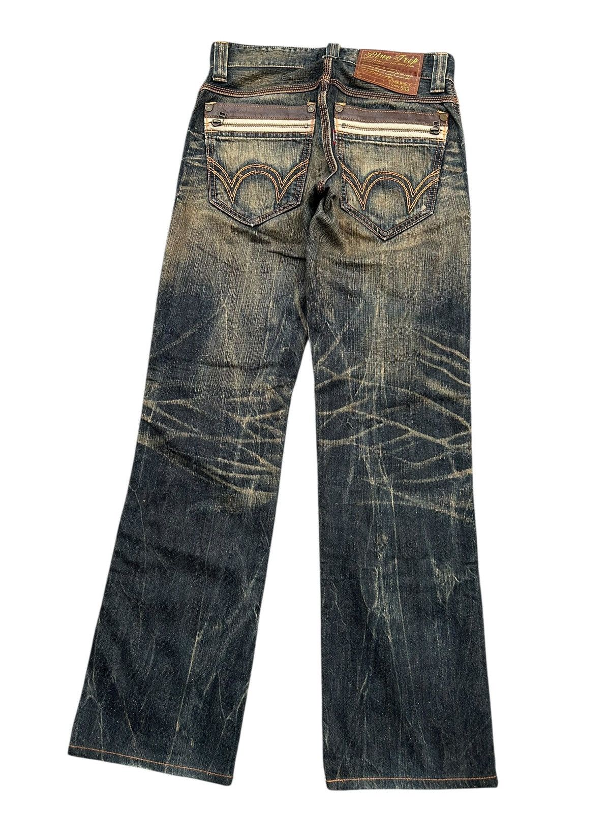 Edwin × Japanese Brand × Jean Vintage Edwin BTZ503 Rusty Mudwash Japanese Denim Jeans Size US 30 / EU 46 - 3 Thumbnail