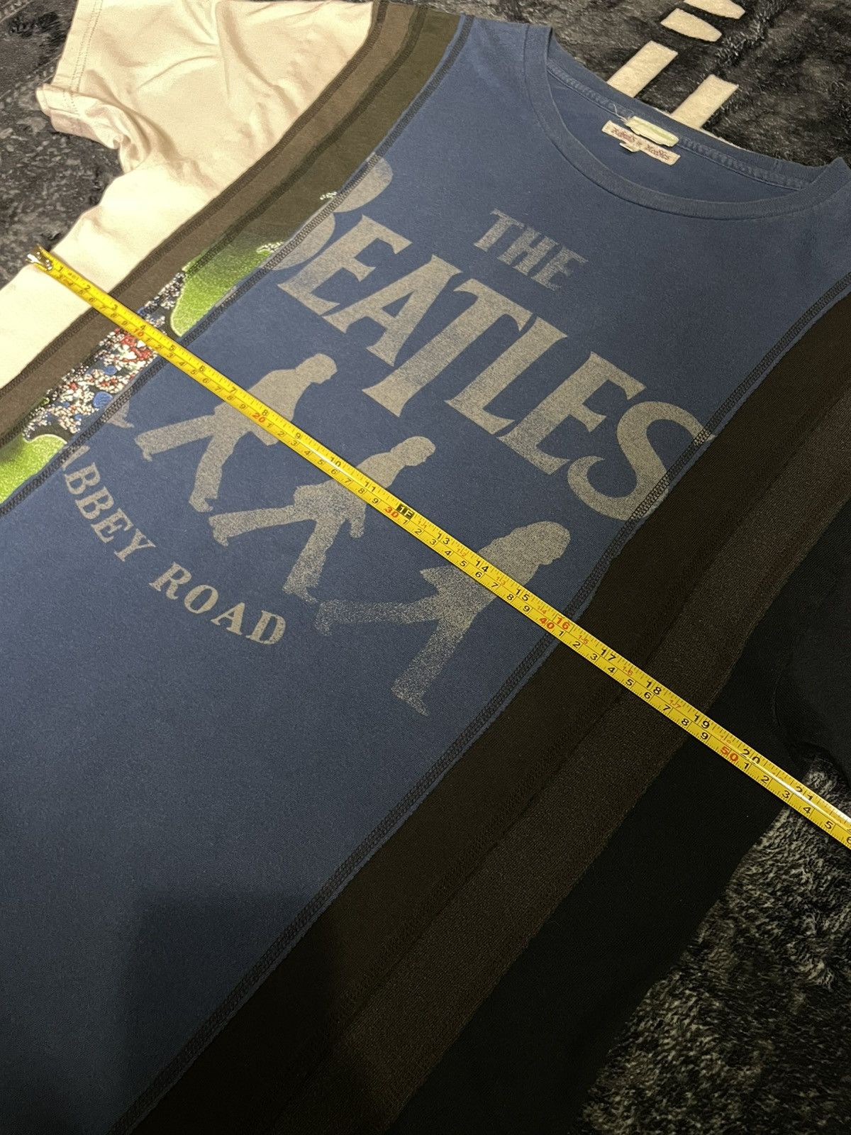 Needles Needles 7Cut Rebuild The Beatles Band Tee Size US M / EU 48-50 / 2 - 16 Thumbnail