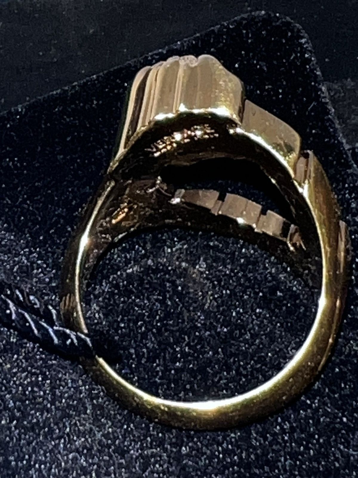 Versace Versace Medusa head ring 8 3/4 Size ONE SIZE - 6 Thumbnail