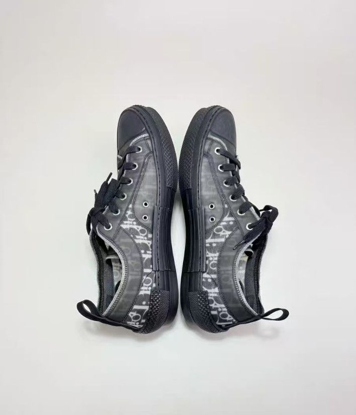 Dior Dior Black Shoes Low Top High Top Size US 11 / EU 44 - 1 Thumbnail