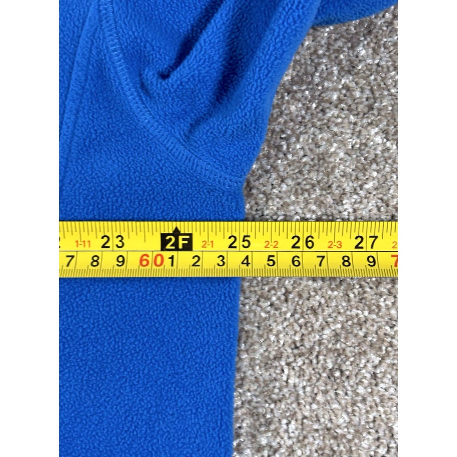 Vintage L.L. Bean Polar Fleece Pullover Quarter Zip Sweatshirt Blue Men XL Reg Size US XL / EU 56 / 4 - 6 Thumbnail