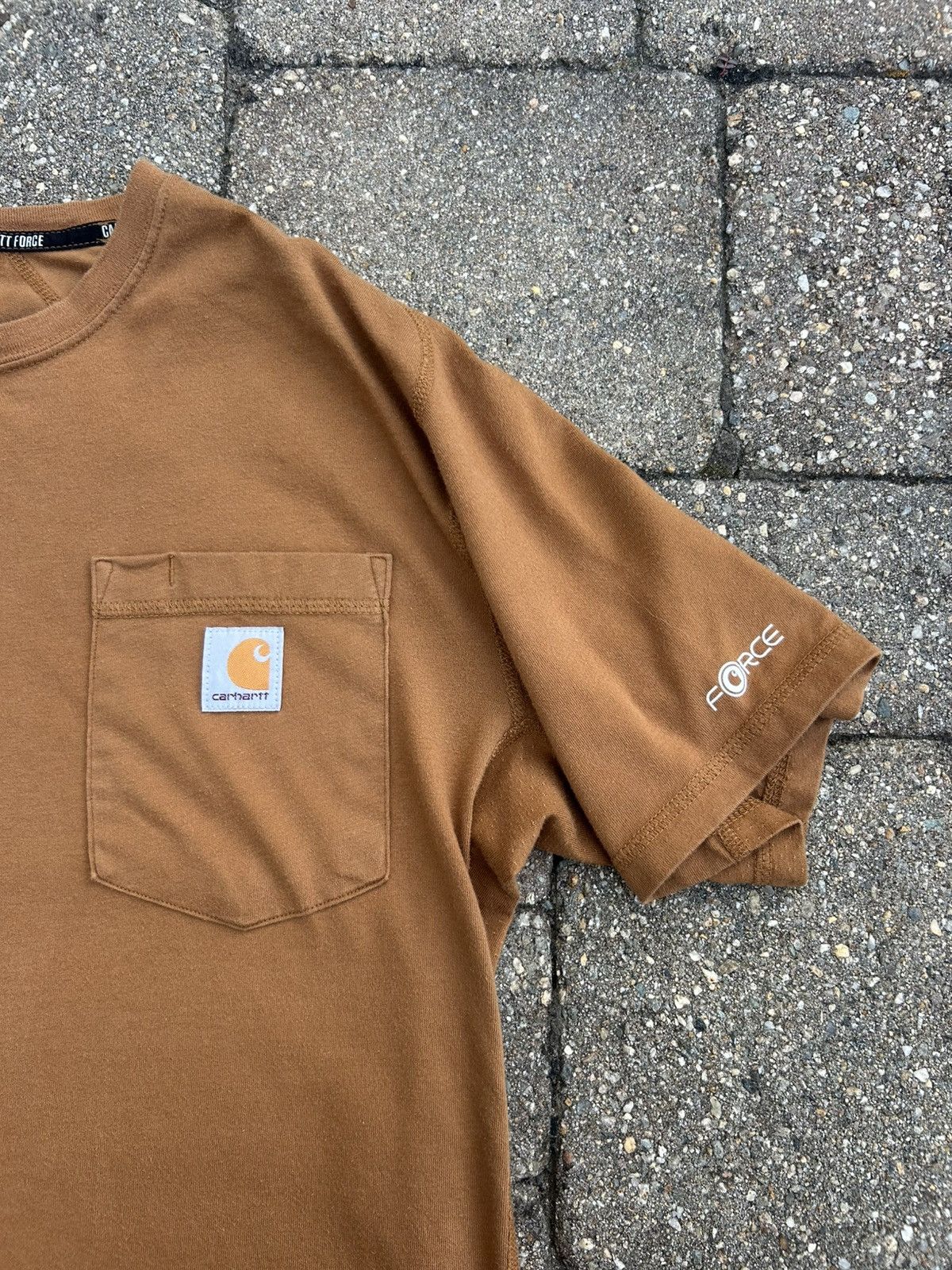 Carhartt Vintage brown carhartt t shirt Size US M / EU 48-50 / 2 - 5 Thumbnail