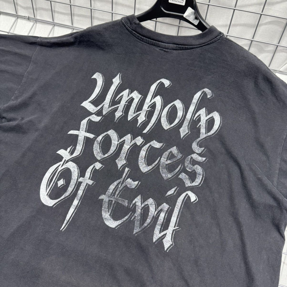 Vintage Vintage Immortal Unholy Forces of Evil 90s Washed Metal Tee Size US XL / EU 56 / 4 - 13 Thumbnail