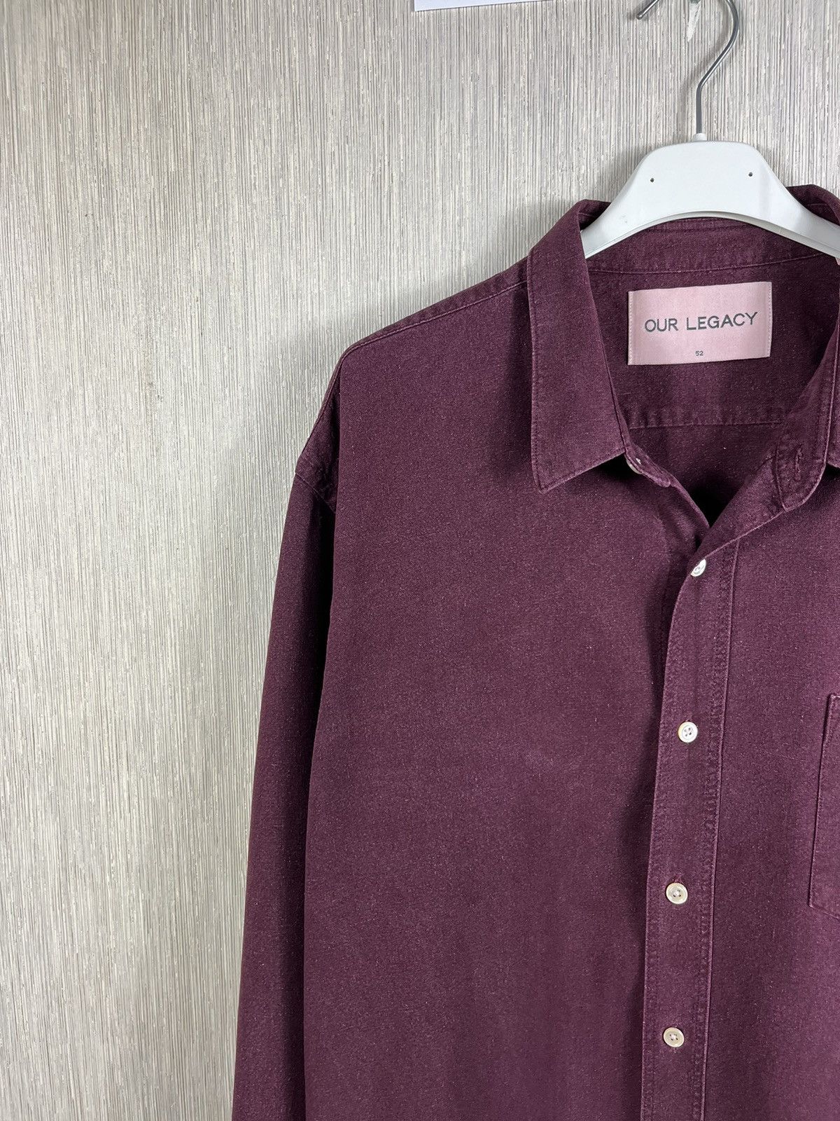 Our Legacy Our Legacy raw silk classic shirt with pocket casual Size US L / EU 52-54 / 3 - 4 Thumbnail