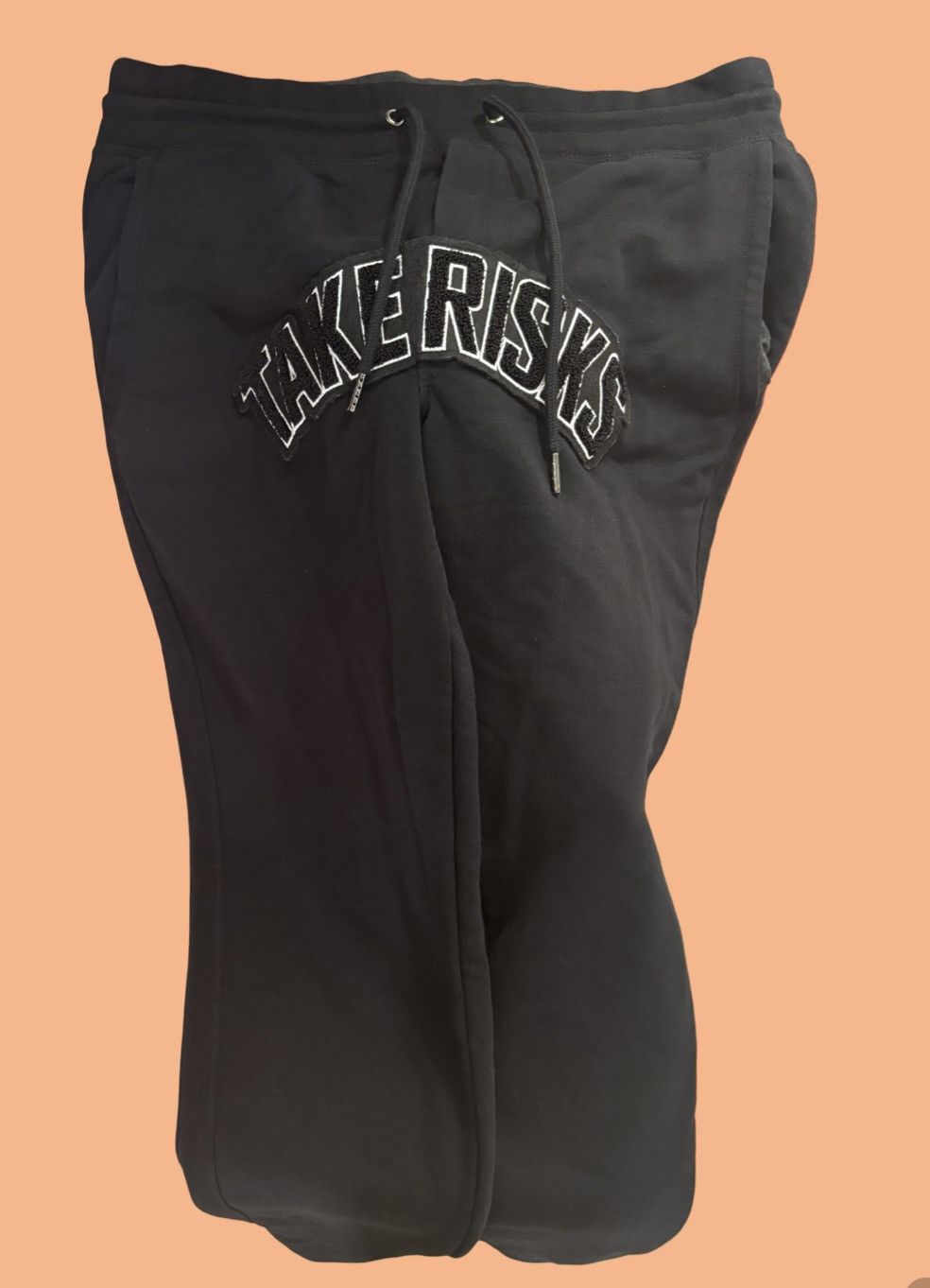 Other Take Risks Black Monochrome Scale Bottoms Size US 32 / EU 48 - 1 Thumbnail